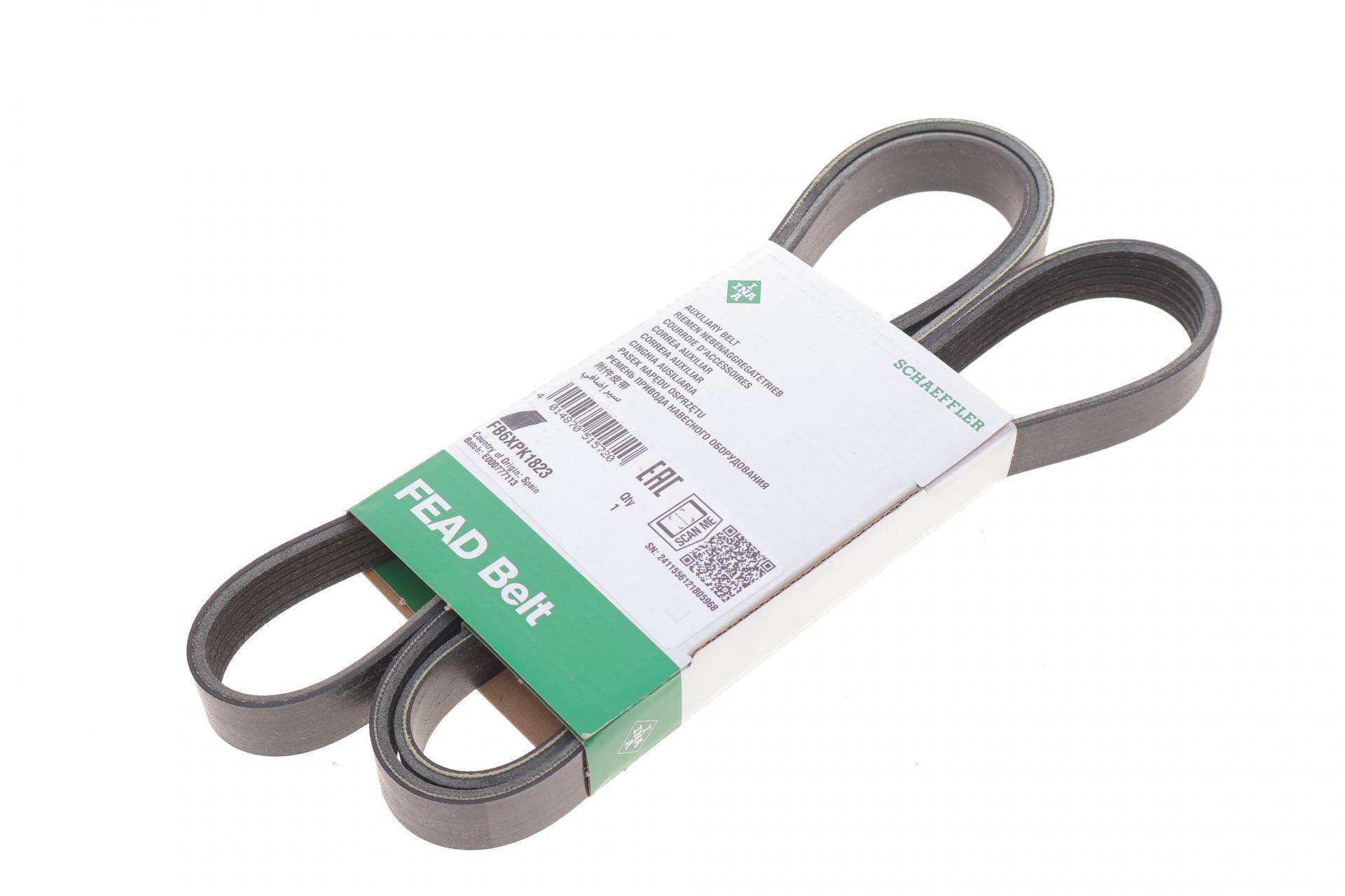 Ремінь генератора Dacia Dokker/Duster/Logan 1.4/1.6 04-