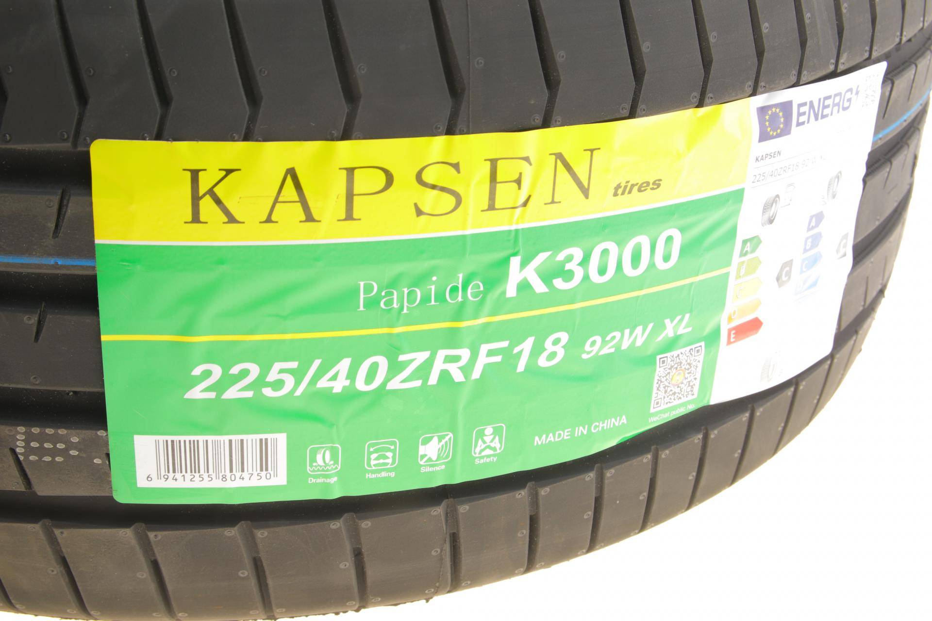 Шина K3000 225/40 ZRF18 XL 92W (літня) Run Flat