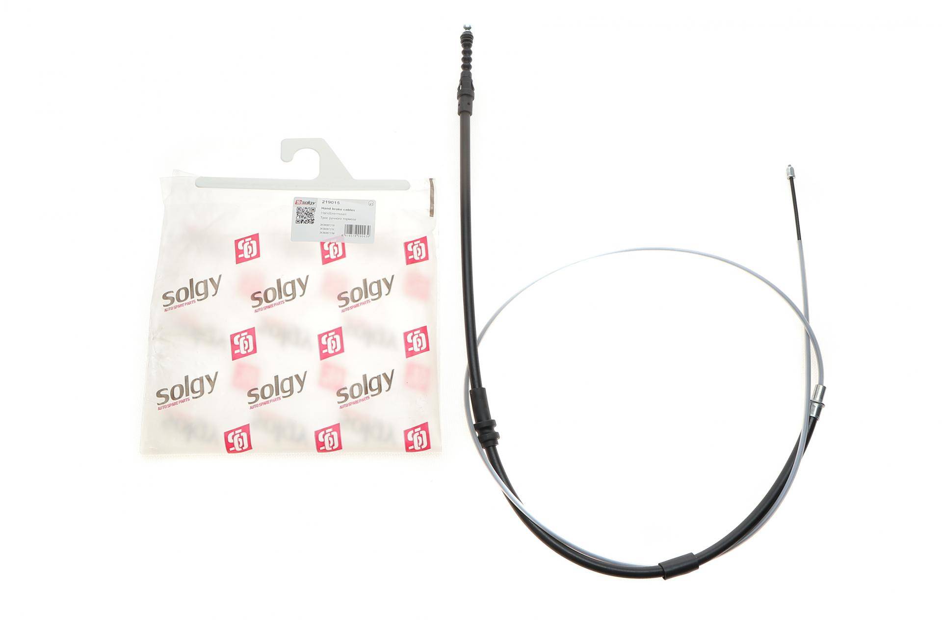 Трос ручника (задній) VW Caddy 08- (довга база) (2025/757мм)