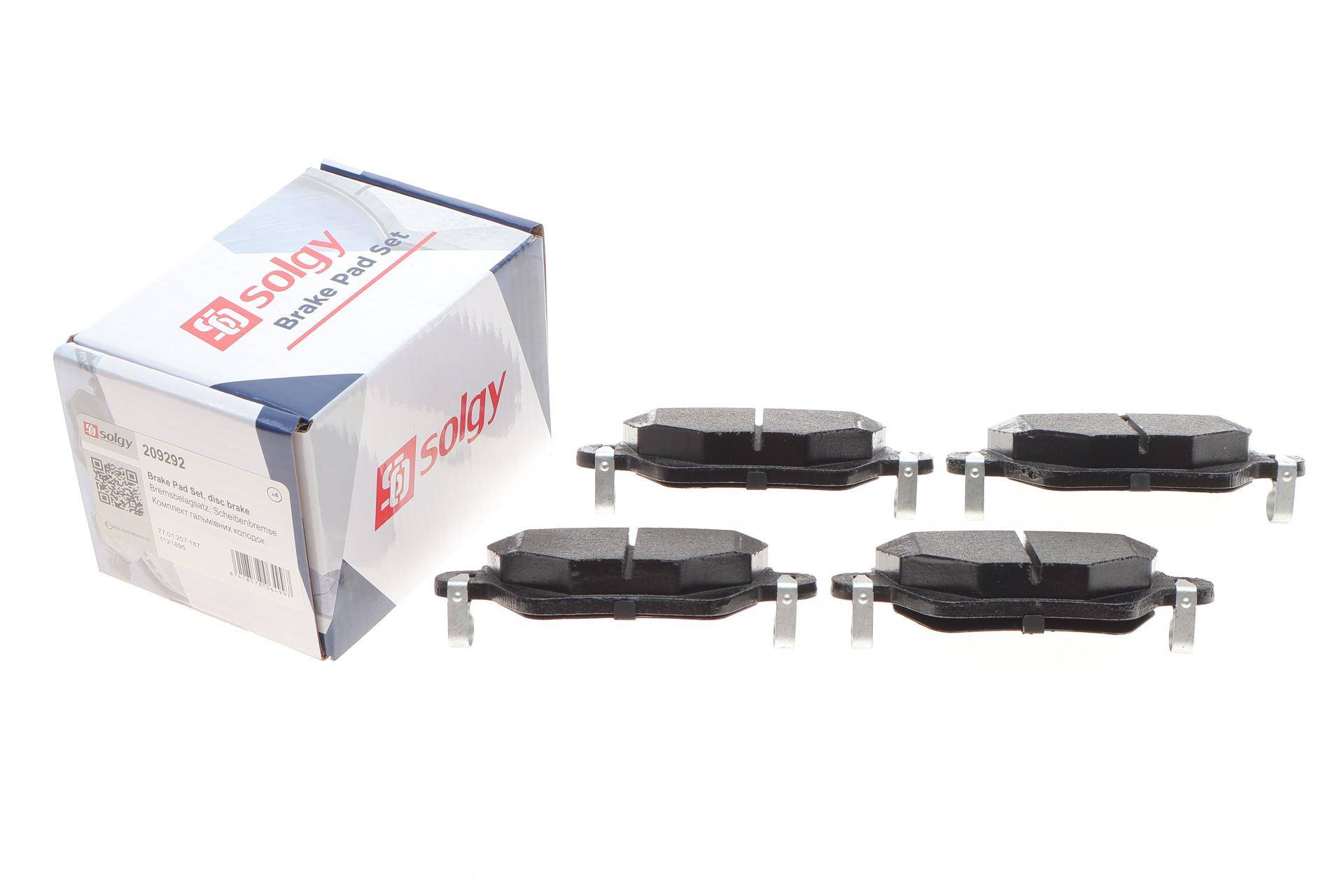 Колодки гальмівні (задні) Renault Kangoo 01-/Nissan Kubistar 03-09