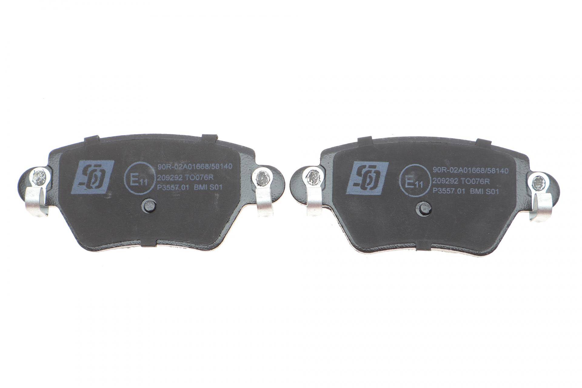 Колодки гальмівні (задні) Renault Kangoo 01-/Nissan Kubistar 03-09