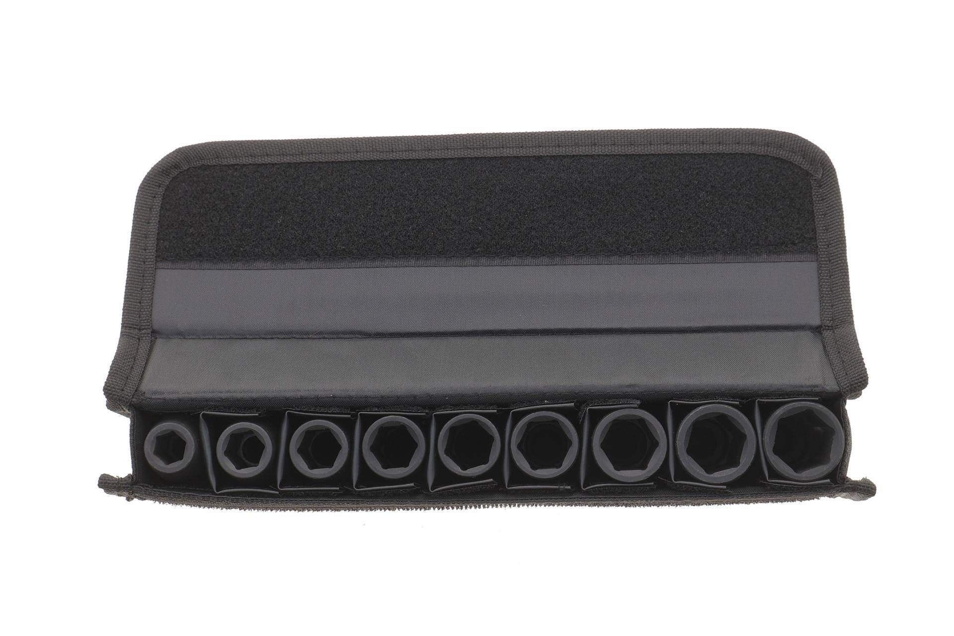 Набір головок торцевих ударних 1/2" 10-19 мм 9 шт.