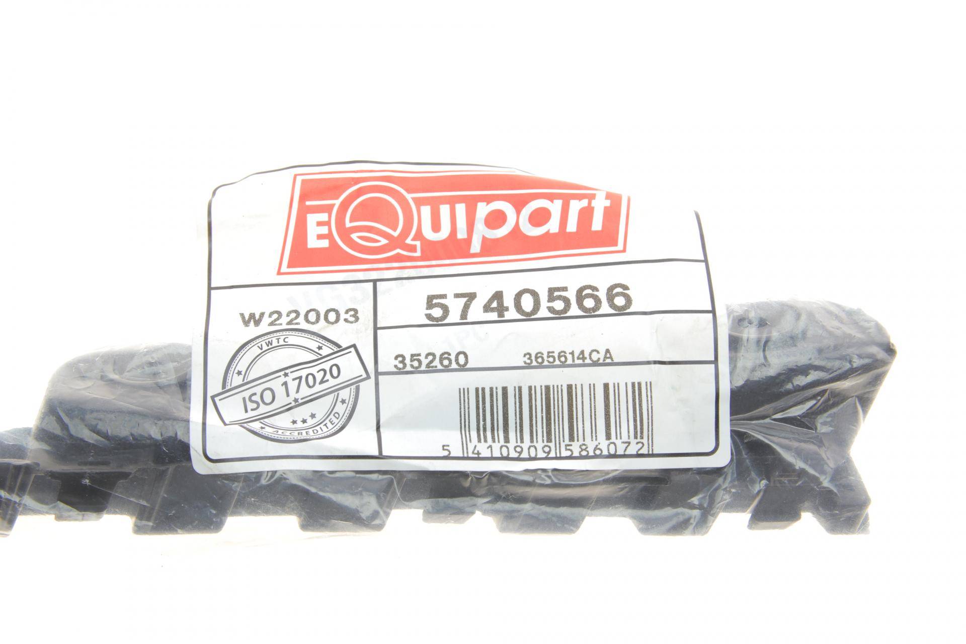 Кронштейн кріплення бампера (переднього/R) VW Passat 10-14