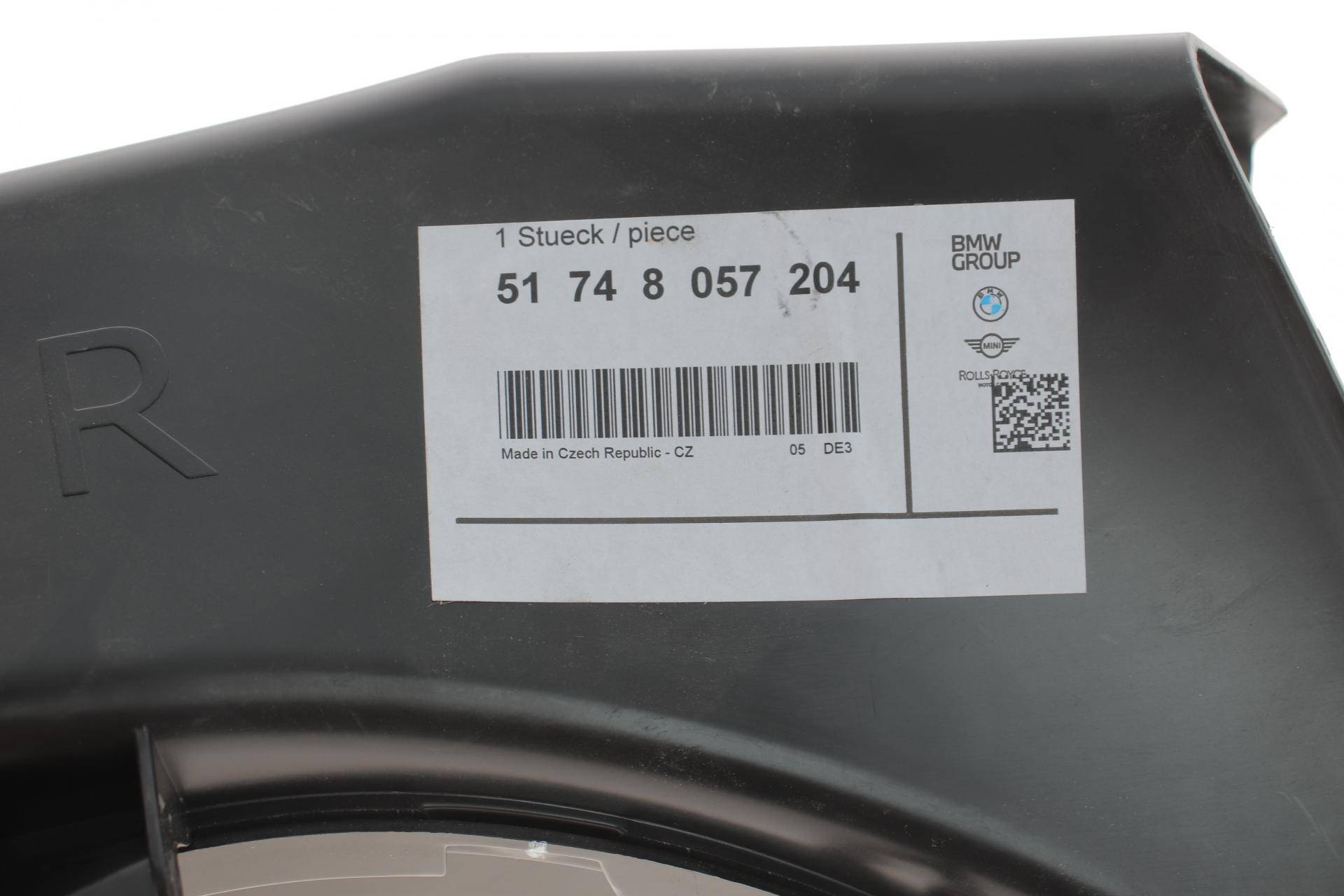 Воздуховод гальм (передній) BMW 3 (F34) 15-20 (R)