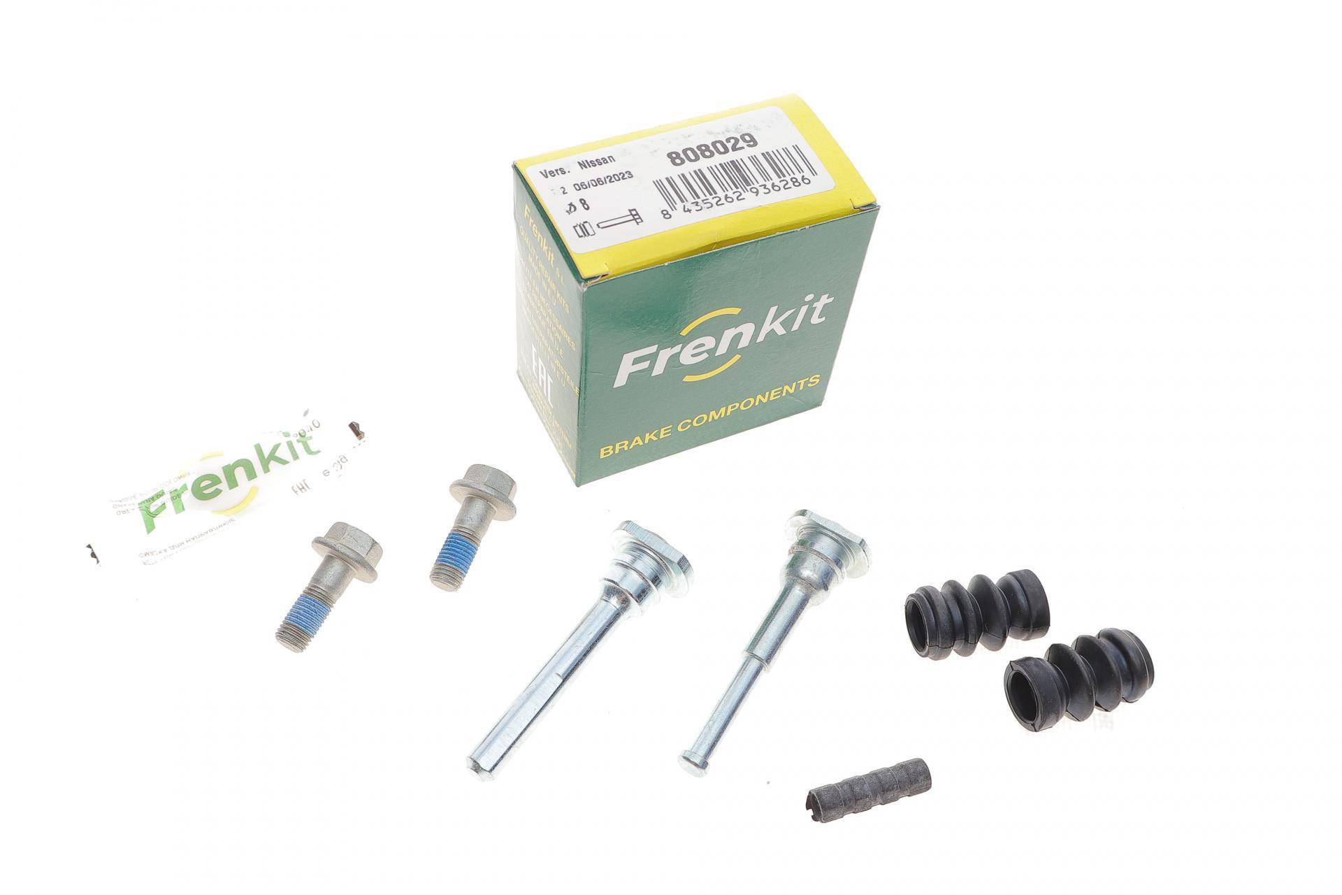 Направляюча супорта (переднього/к-кт) Nissan Tiida 05-13 (Niss) (d=8)