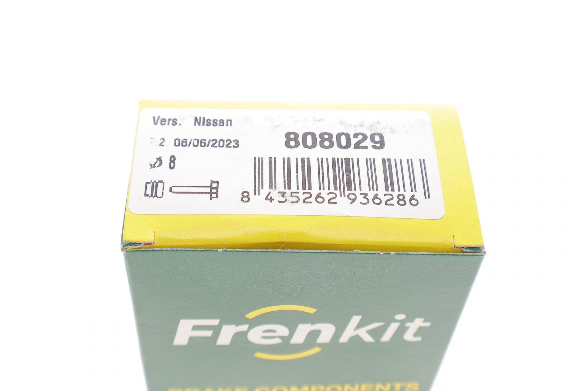 Направляюча супорта (переднього/к-кт) Nissan Tiida 05-13 (Niss) (d=8)