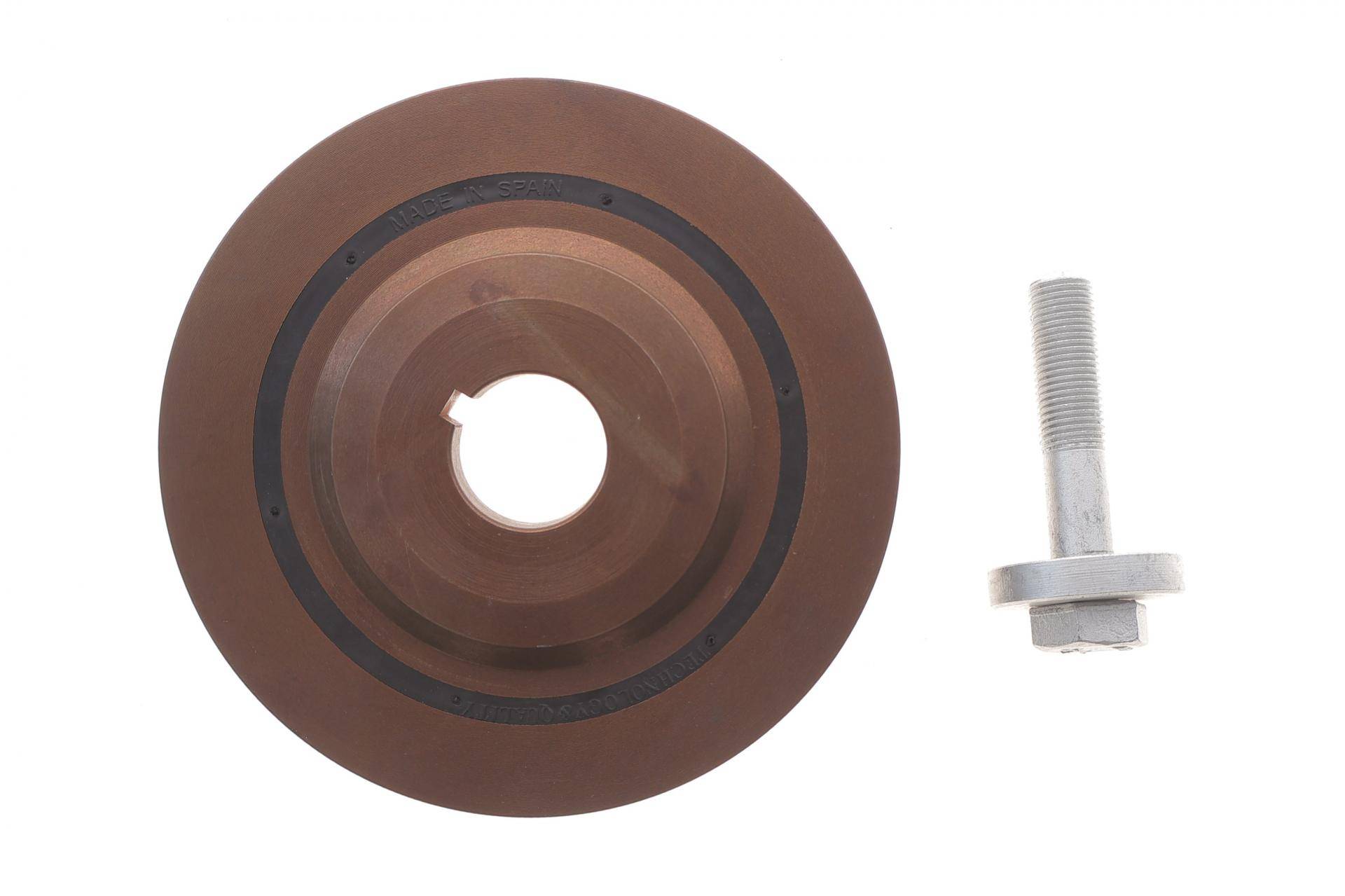 (к-кт з болтом) Шків колінвалу Citroen Jumpy/Peugeot Expert 2.0 00-06