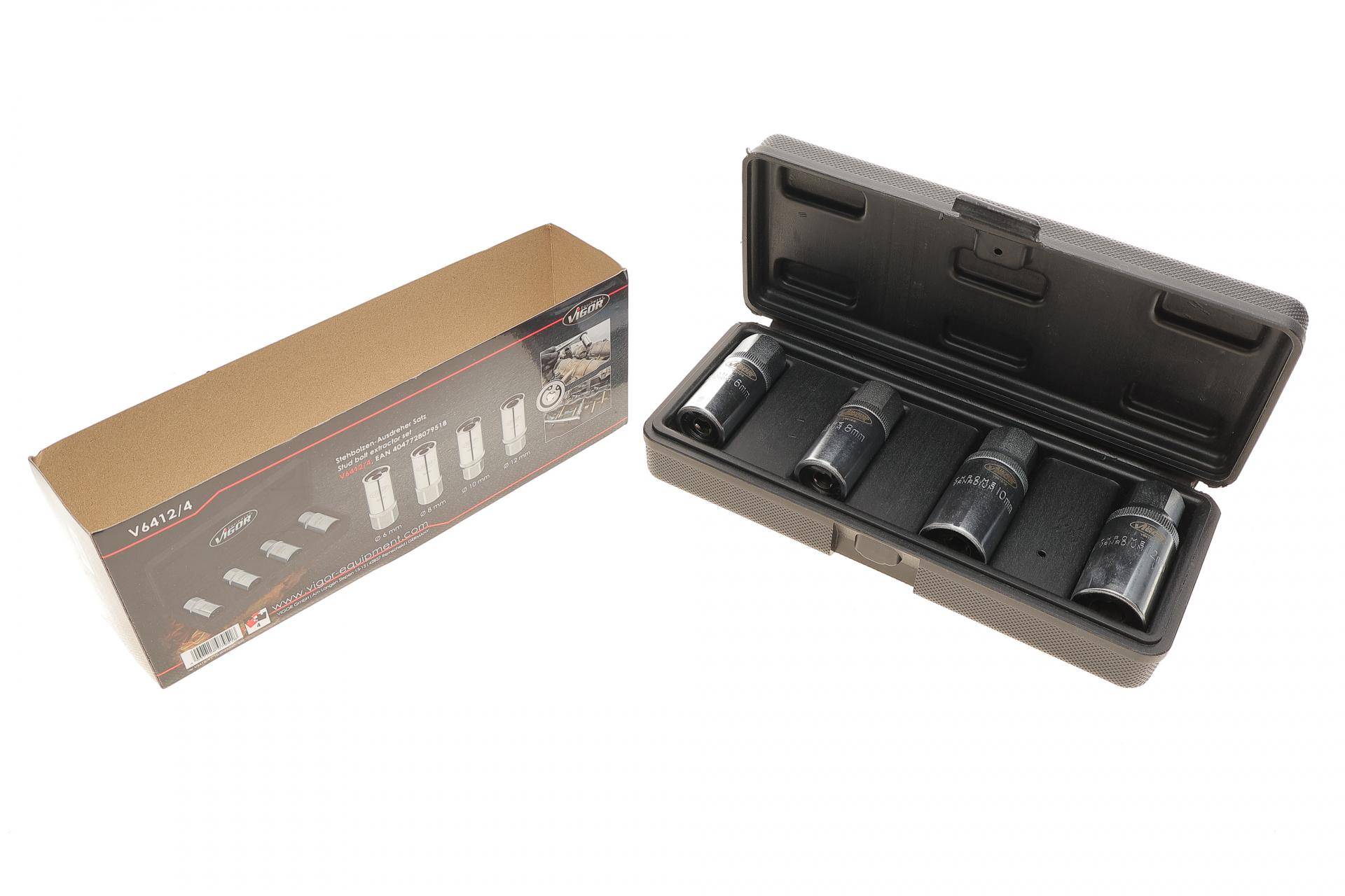 Набір екстракторів для вилучення зламаних/пошкоджених шпильок 1/2