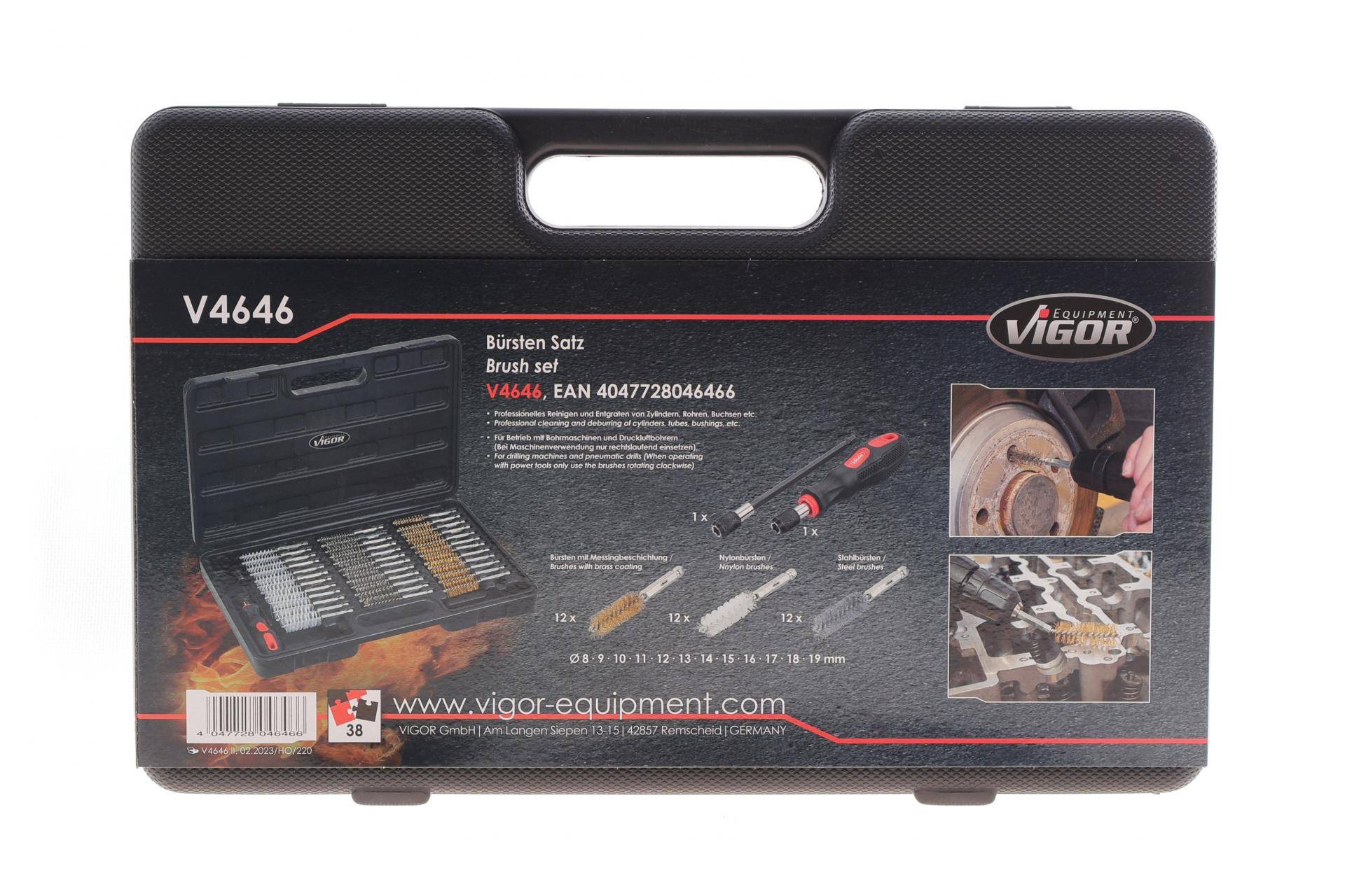 Набір щіток M6 38 од.