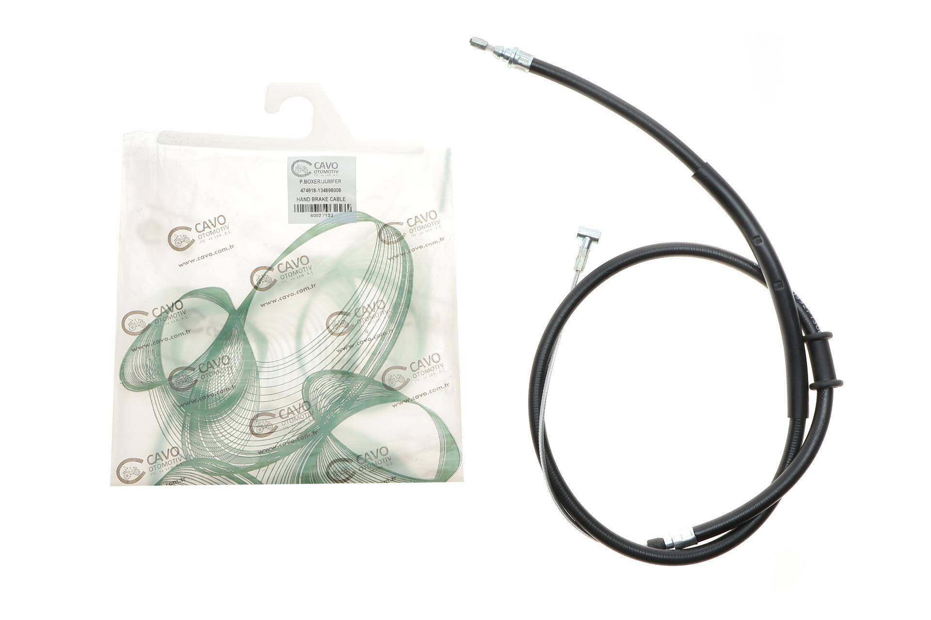 Трос ручника Fiat Ducato 06- (1485/1168mm) (Maxi)