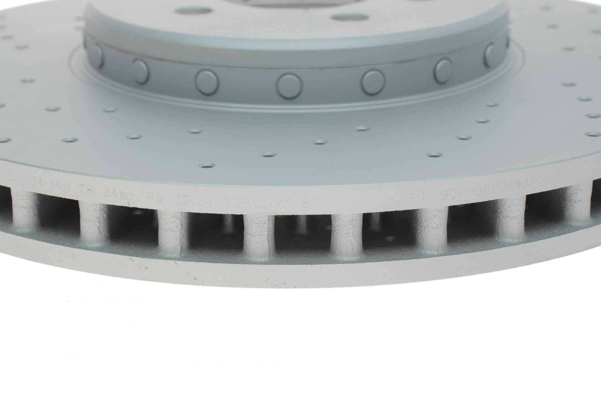 Диск гальмівний (передній) MB C-class (W205)/E-class (W213) 15- M274/M276/OM642 (360x36)