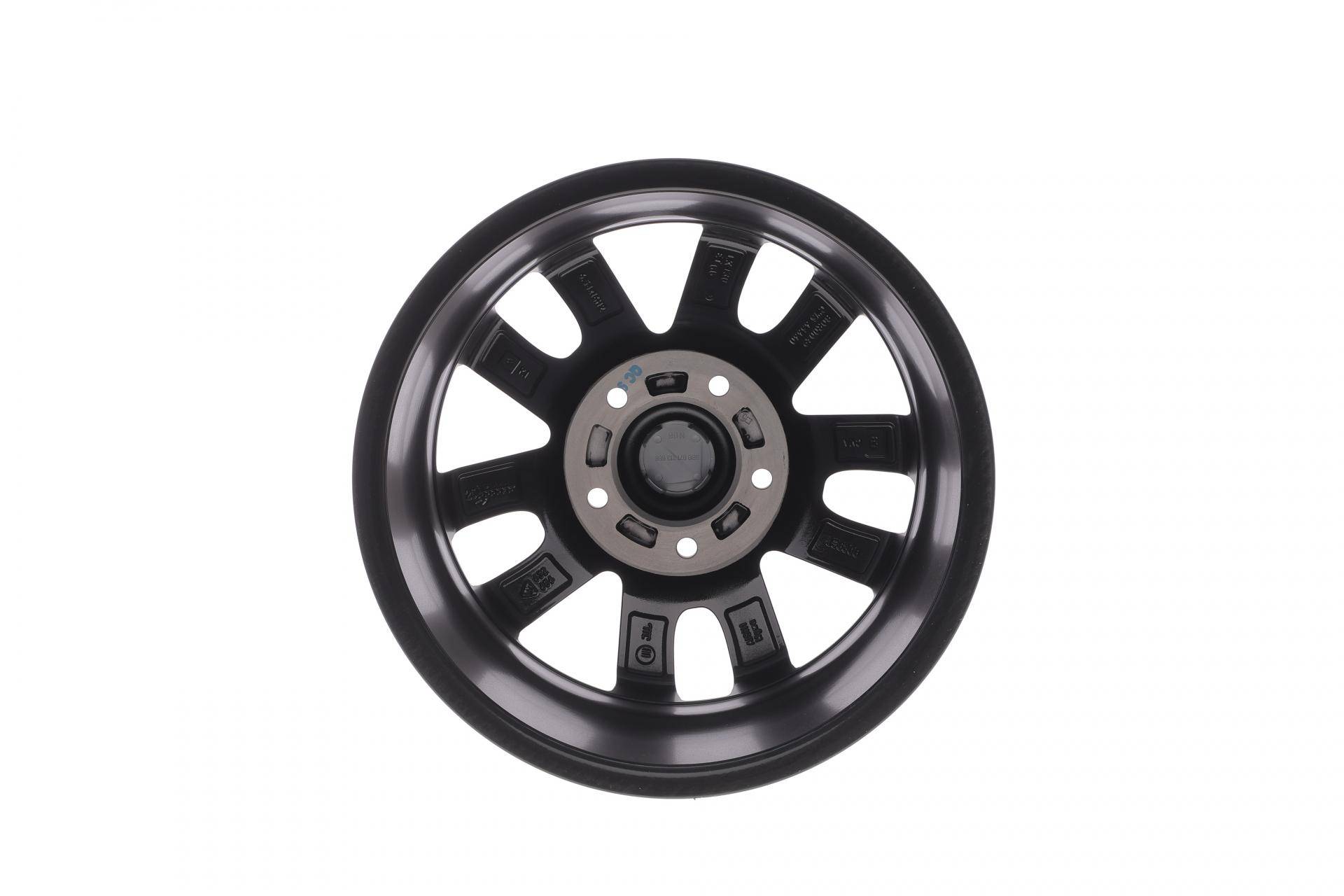 Диск колісний Renault Master 3 10- (6.5Jx16 5x130x89.1 ET66) (black polished matt) (легкосплавний)