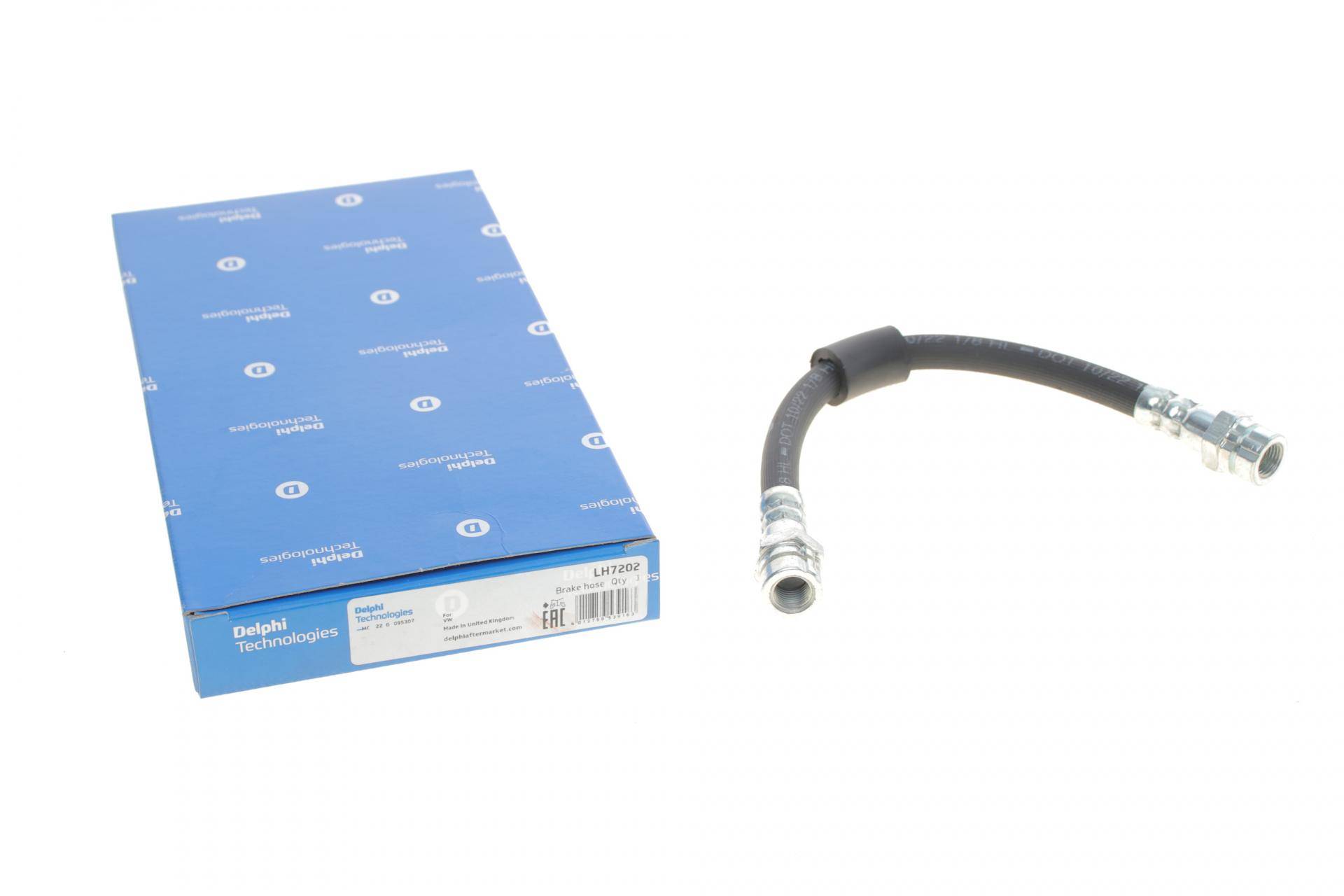 Шланг гальмівний (задній) VW Touran 03-10 (L=234mm)