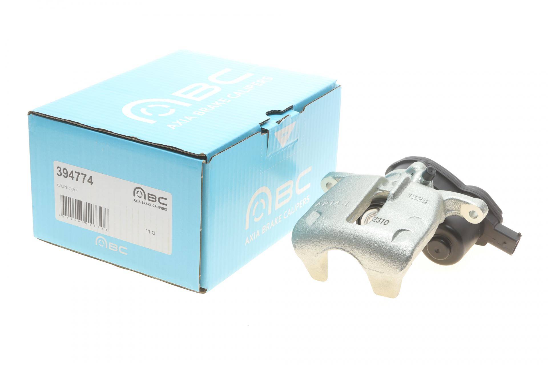 Супорт гальмівний (задній) (L) Audi A6 (C7) 11-18 (d=43mm) (TRW) (електро ручник)