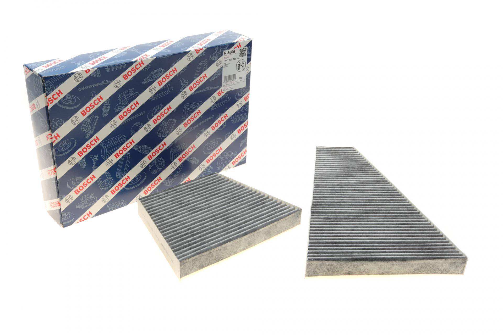 Фільтр салону VW Phaeton 02-16 (вугільний) (к-кт 2 шт.)