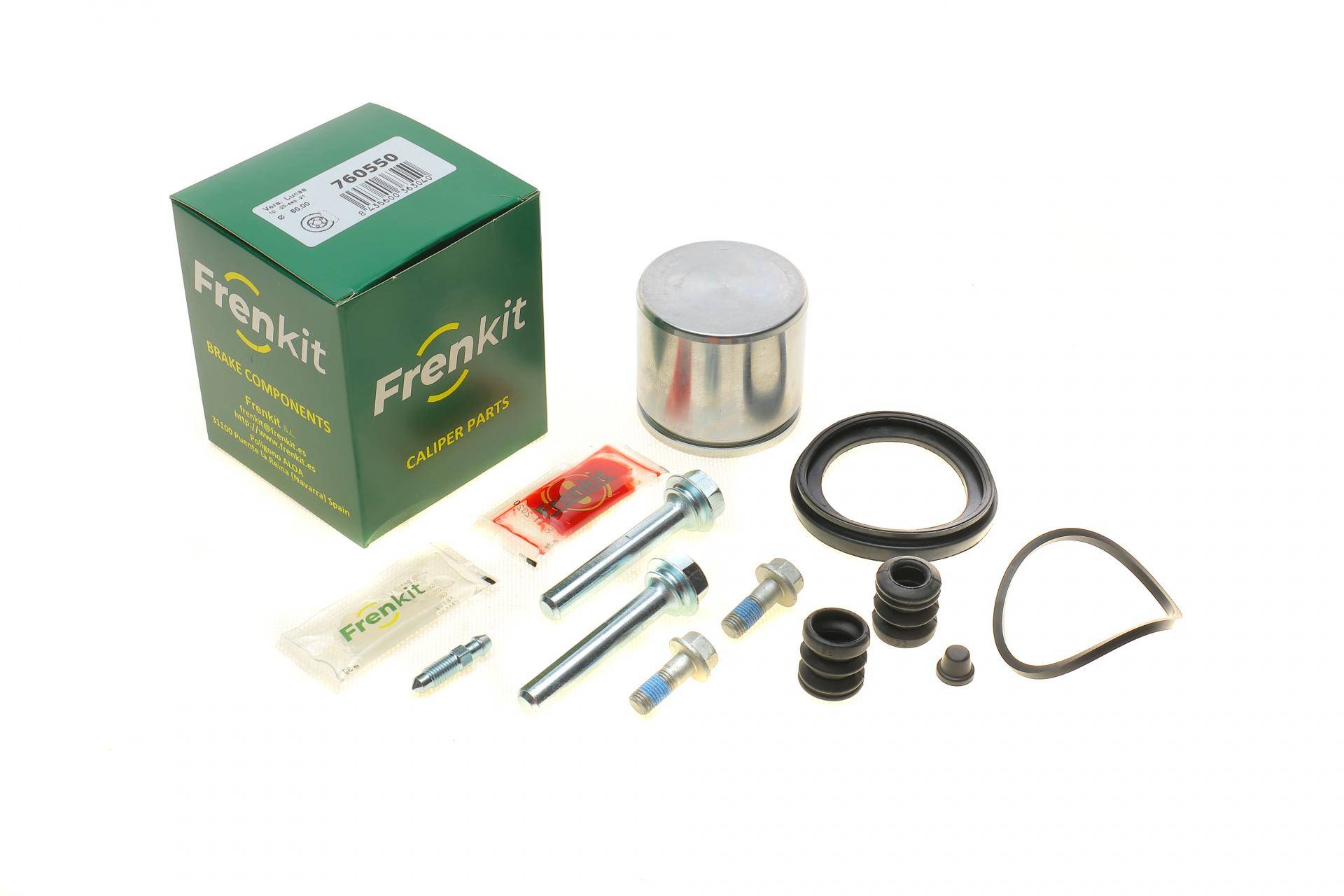 Ремкомплект супорта (переднього) Renault Laguna/Scenic 93-03 (d=60mm)(Lucas)(+ поршен/направляюча)