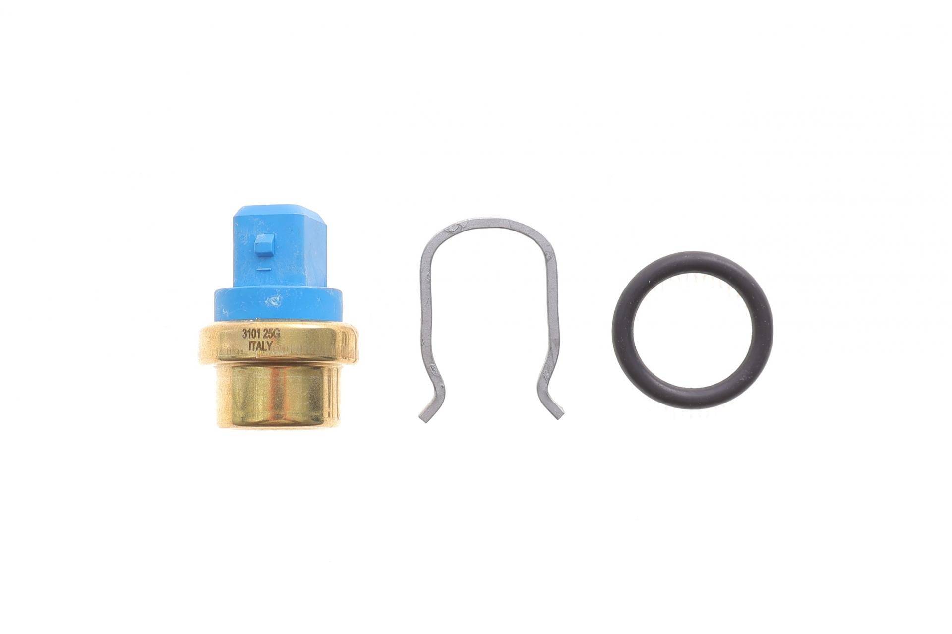 Датчик температури охолоджуючої рідини VW Caddy I/II/T4 1.4-2.5 85-04 (2 конт.) (синій)