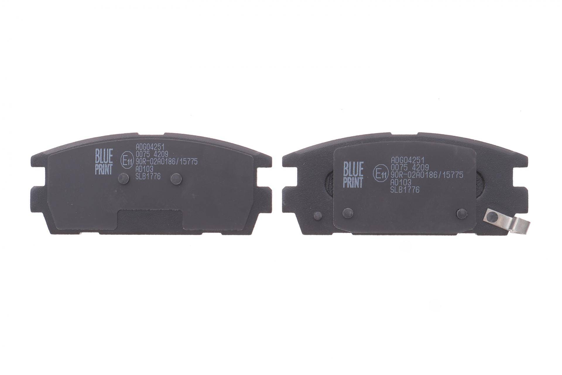 Колодки гальмівні (задні) Hyundai Terracan 01-06