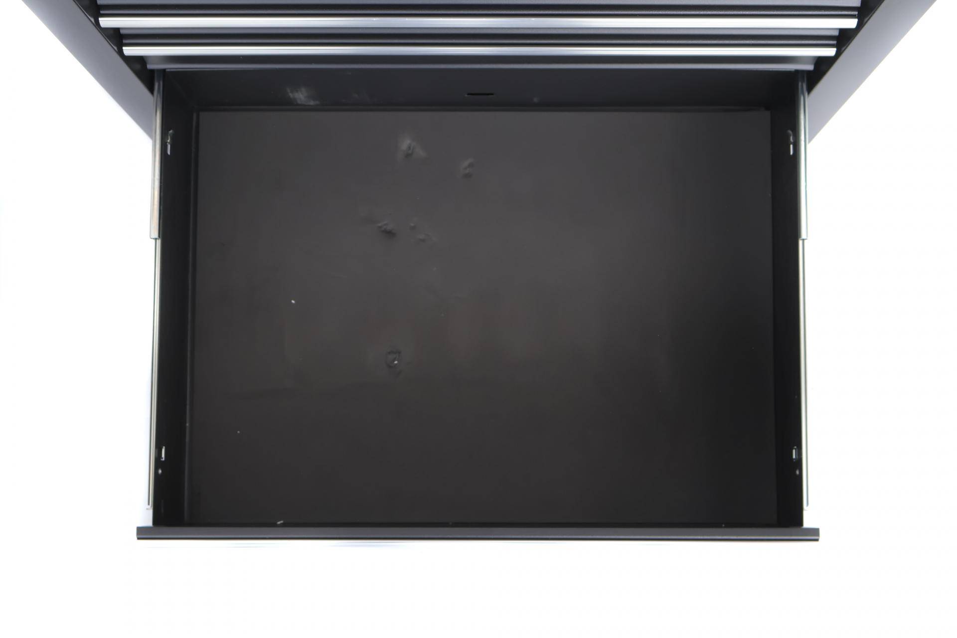 Візок з інструментами 7 секцій 219 од. (чорний) Vigor Black Edition