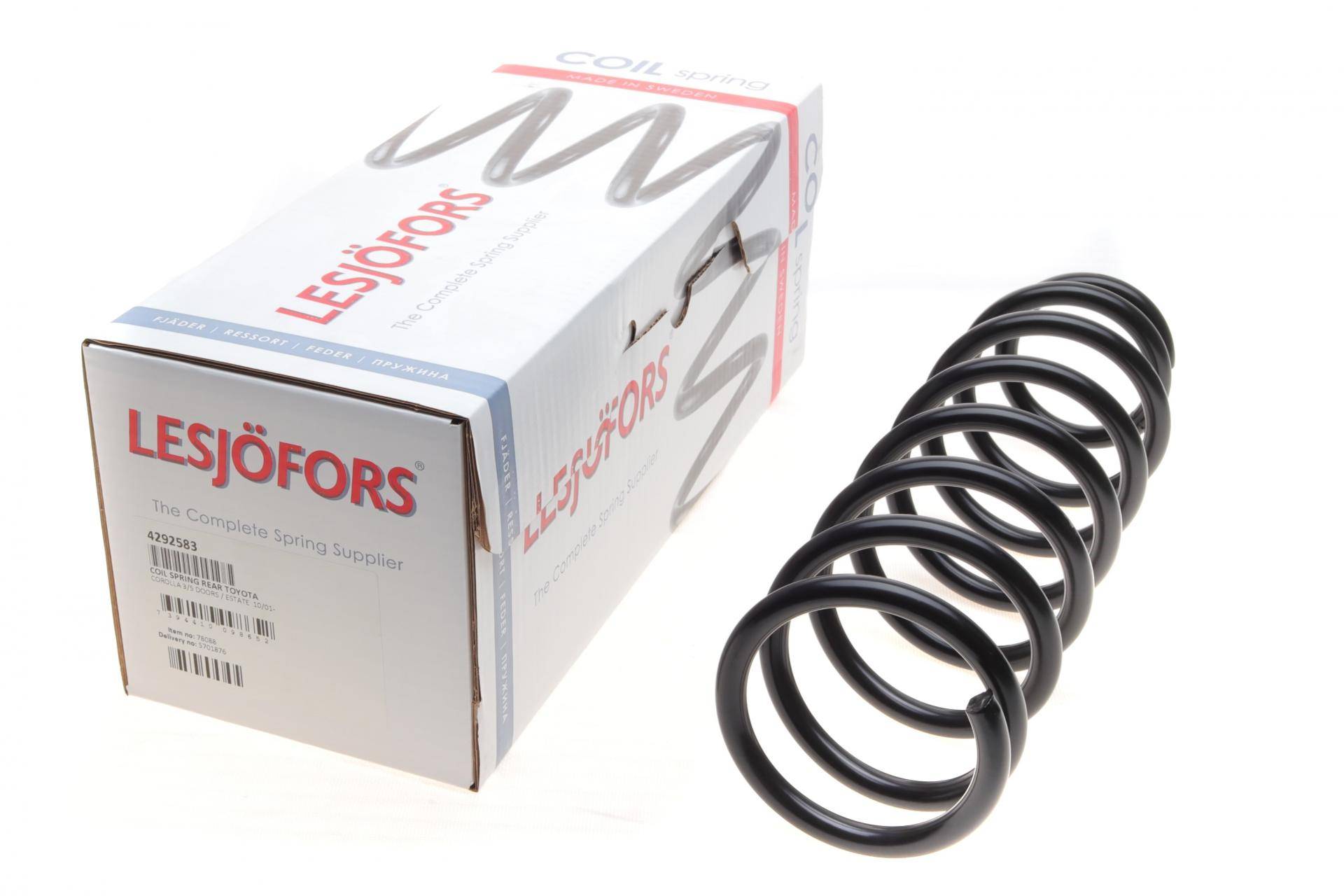 Пружина (задня) Toyota Corolla 1.4D4-D/1.4D/1.4-1.6VVT-i/2.0D-4D 02-07 (універсал/накл.зад.ч.)