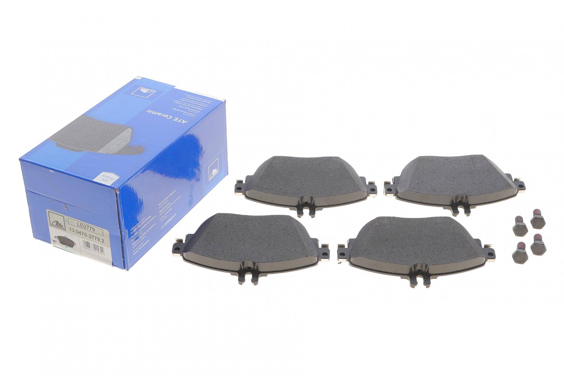 Колодки гальмівні (передні) MB A-class (W176)/B-class (W242/W246)/GLA-class (X156) 11- ATE Ceramic