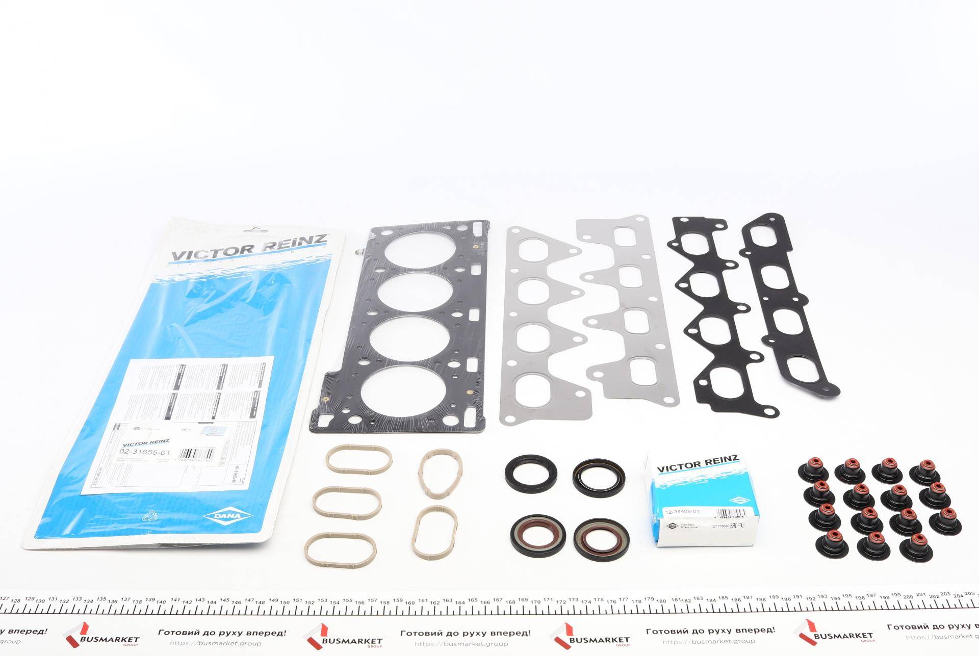 Комплект прокладок (верхній) Renault Trafic 2.0i 01-, F4R/F4P