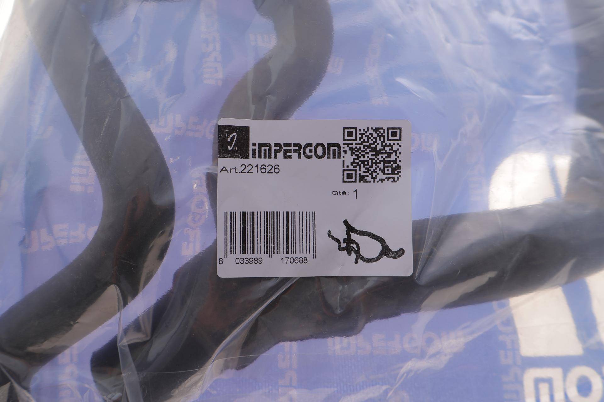 Патрубок радіатора (к-кт) Renault Kango 1.9 dTi 00-