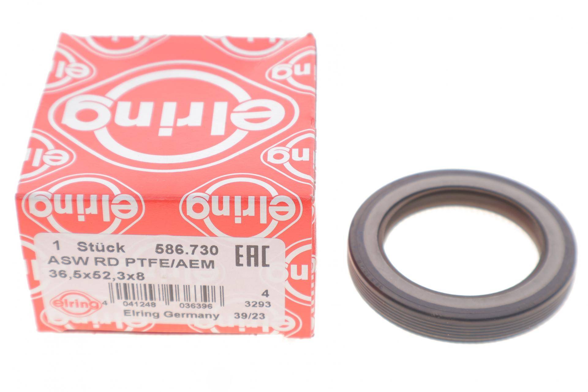 Сальник колінвалу (передній) Ford Fiesta/Escort 1.0-1.3 77-96 (36.51x52.48x8)