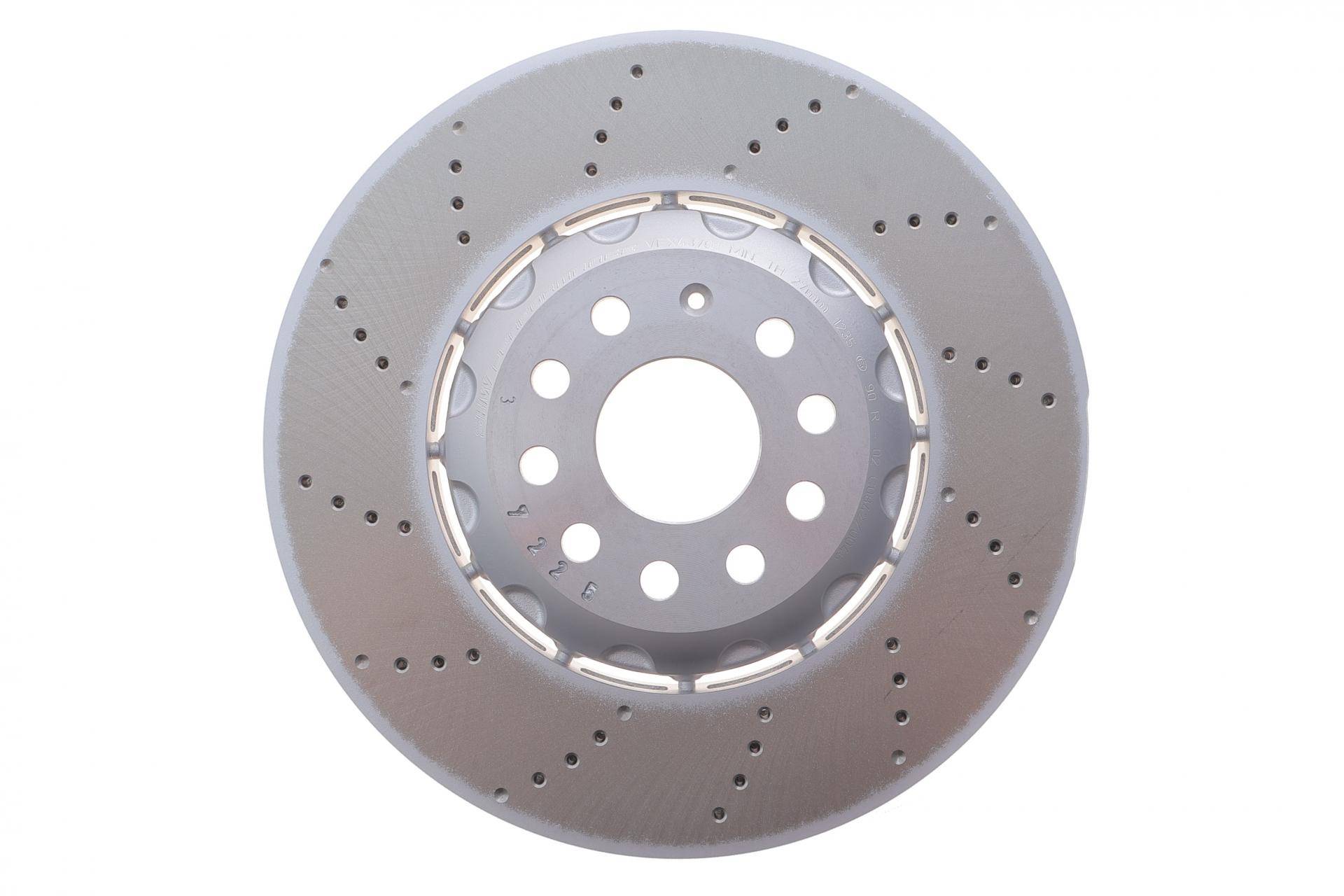 Диск гальмівний (передній) Audi A3/Skoda Octavia/VW Golf 13-/Passat 08- (340x30)(з покриттям)(вент.)