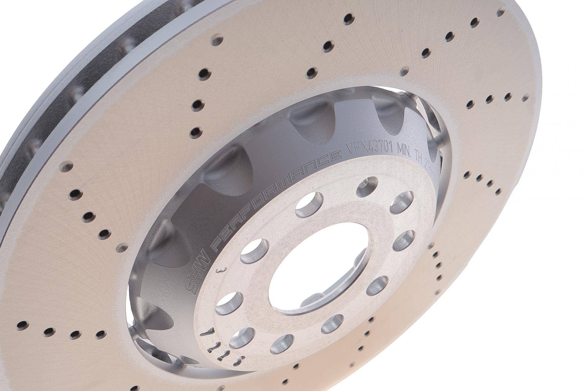 Диск гальмівний (передній) Audi A3/Skoda Octavia/VW Golf 13-/Passat 08- (340x30)(з покриттям)(вент.)