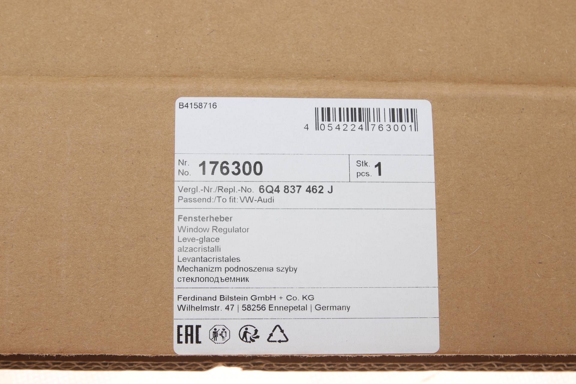 Склопідіймач (передній) VW Polo 01-12 (R) (електро) (без моторчика)