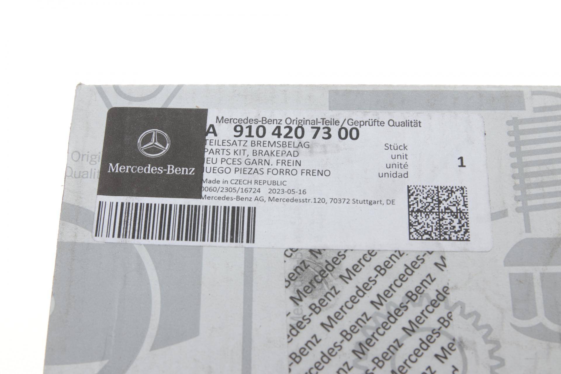 Колодки гальмівні (задні) MB Sprinter (W907/W910) 211-419CDI 18-