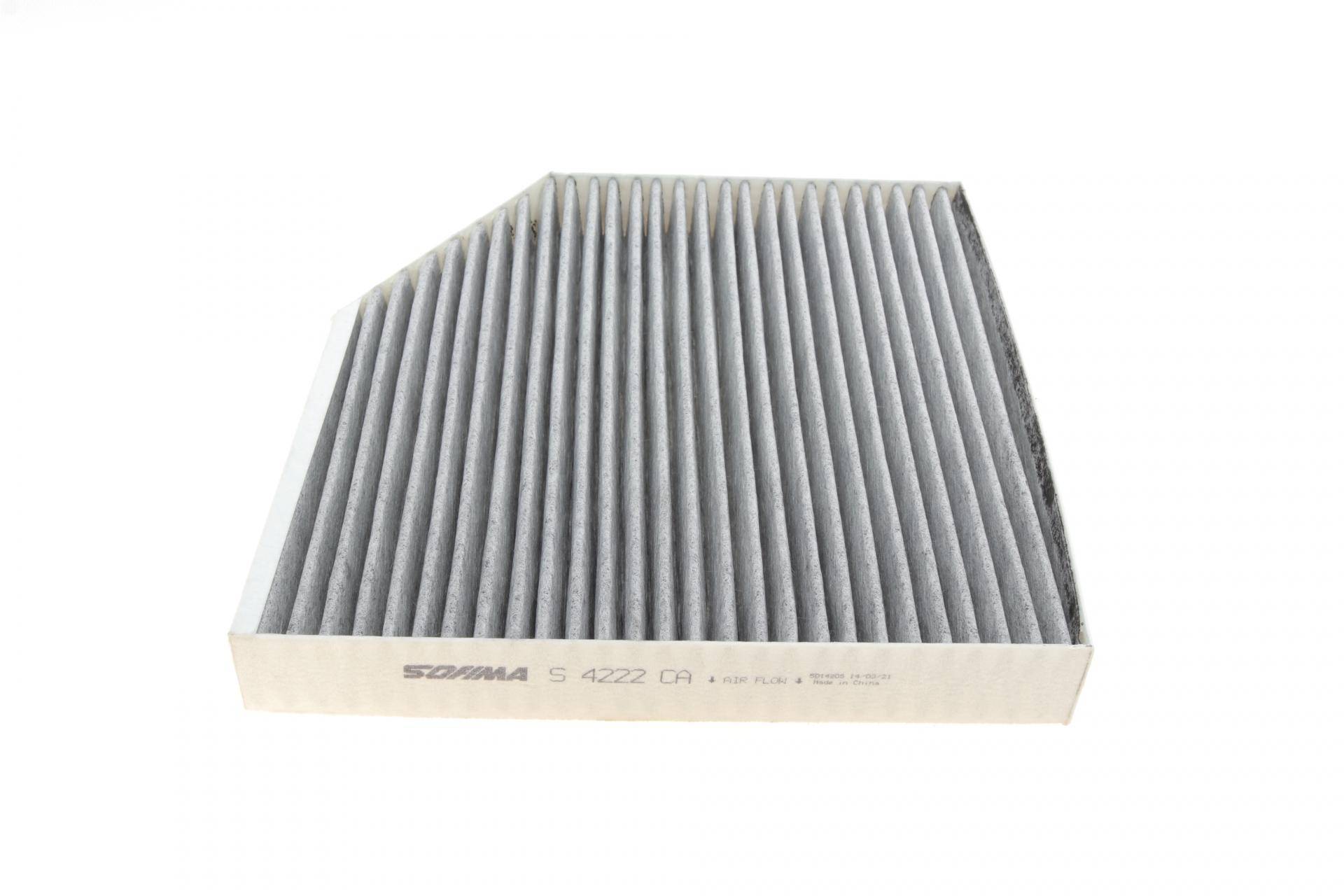 Фільтр салону Audi A6/A7/A8 10- (вугільний)