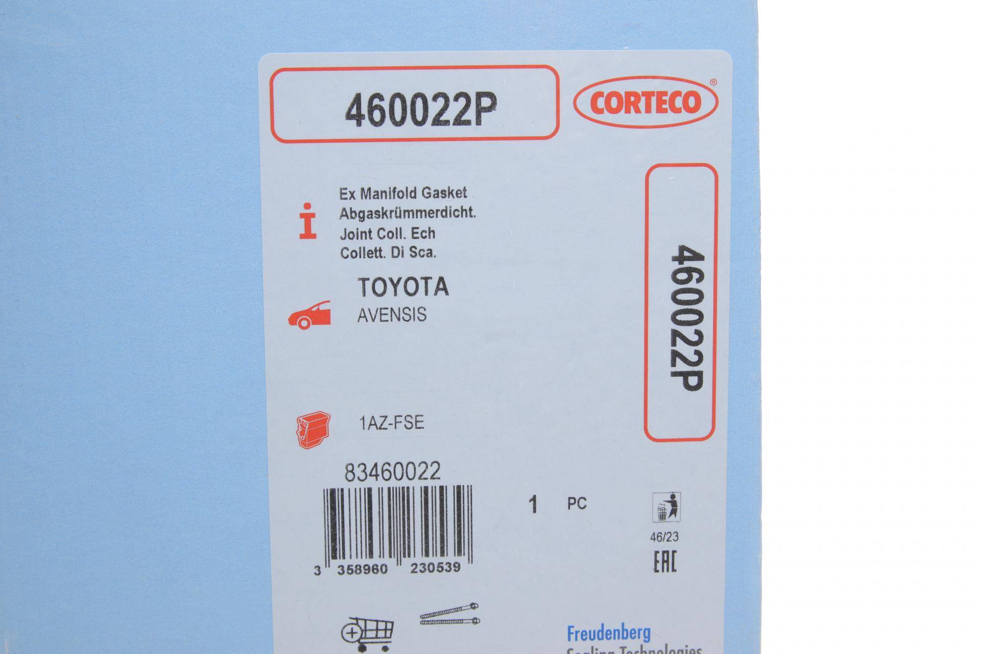 Прокладка колектора випускного Toyota Avensis/Camry 2.0-2.4 00-08