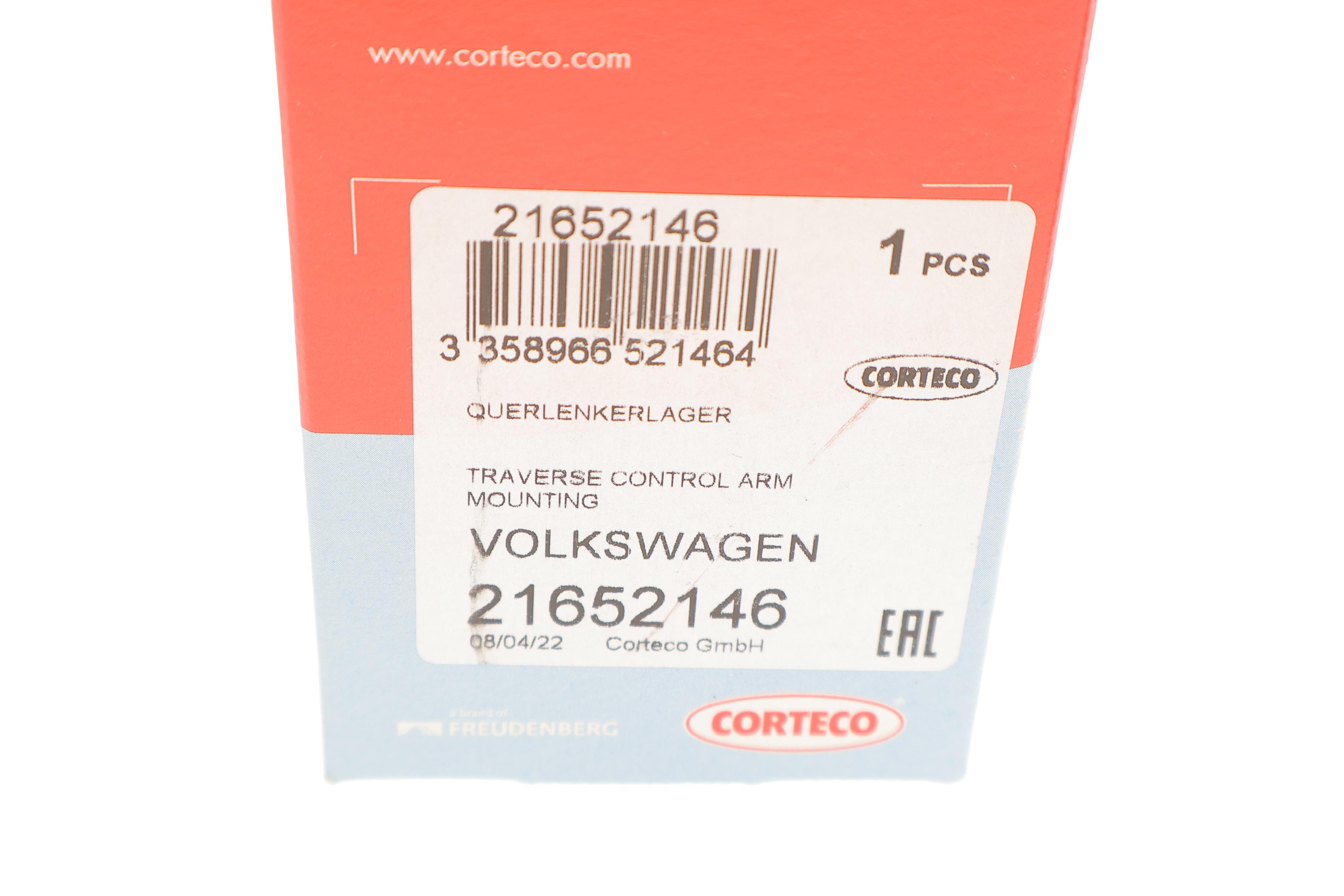 Сайлентблок важеля (переднього/знизу/всередині) Audi 100/200 83-91