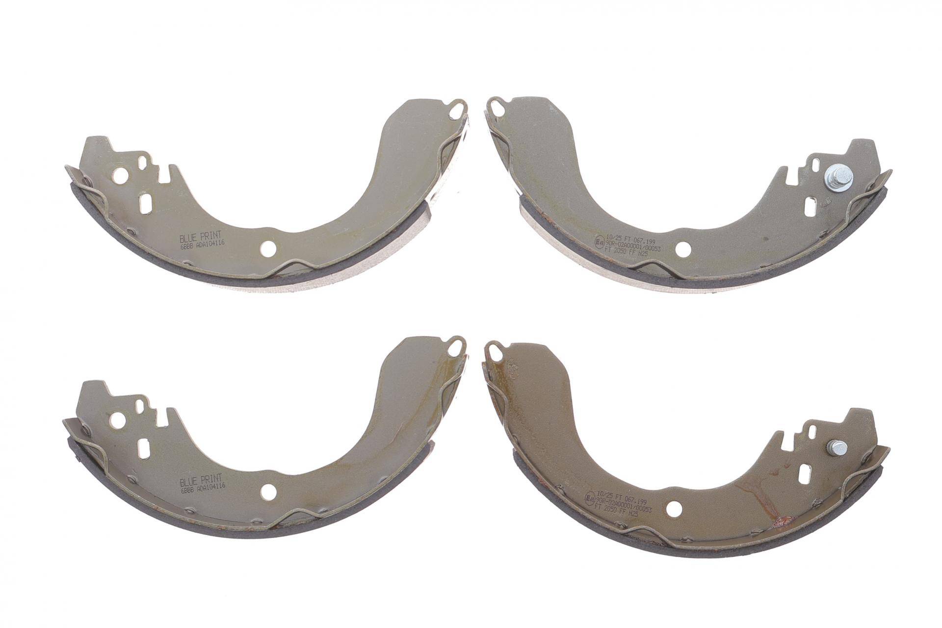 Колодки гальмівні (задні) Jeep Compass 06-/Patriot 07- (барабанні) (229x36)