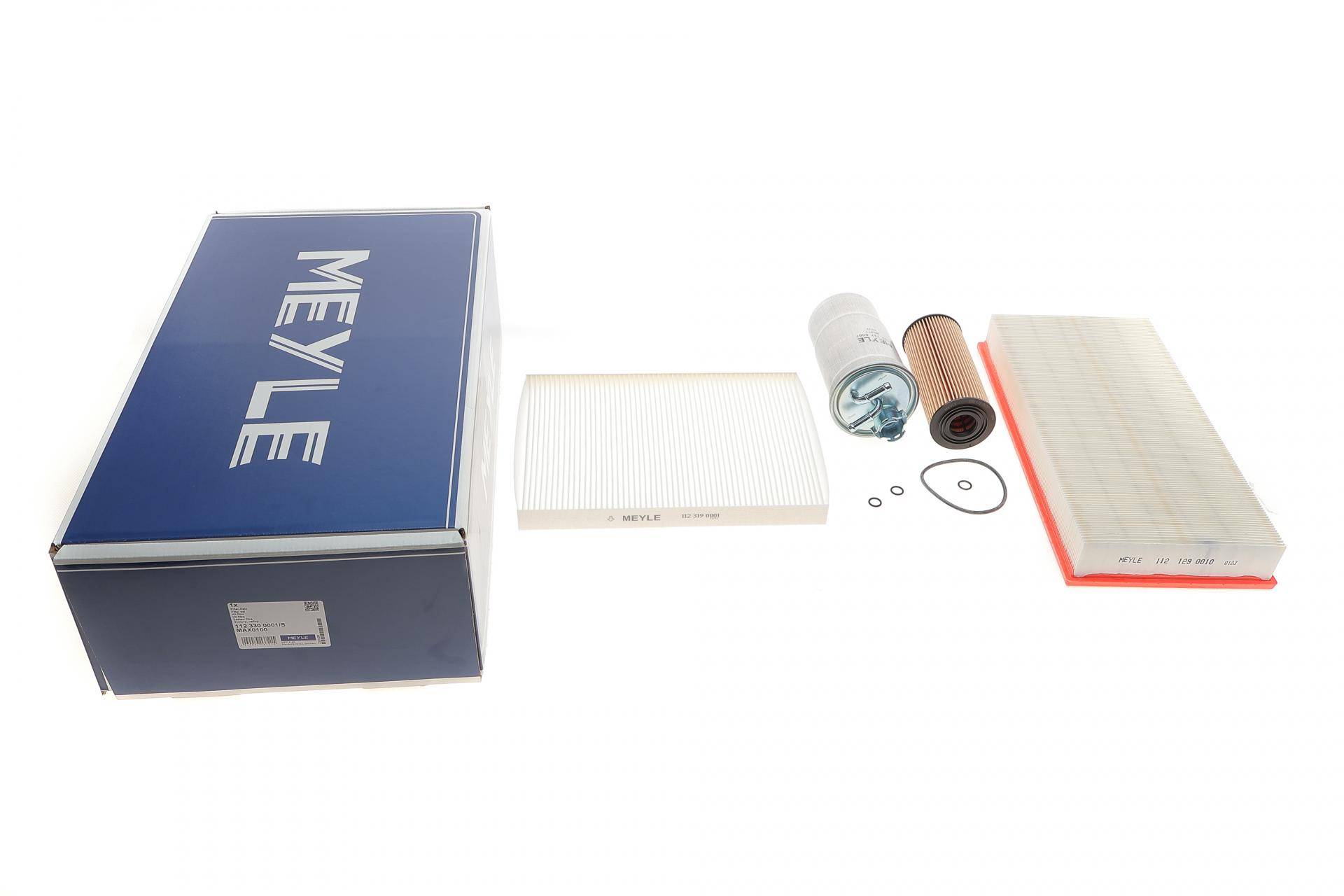 Комплект фільтрів VW Caddy III 1.9/2.0 TDI 04-10 (повітряний/масляний/паливний/салону)