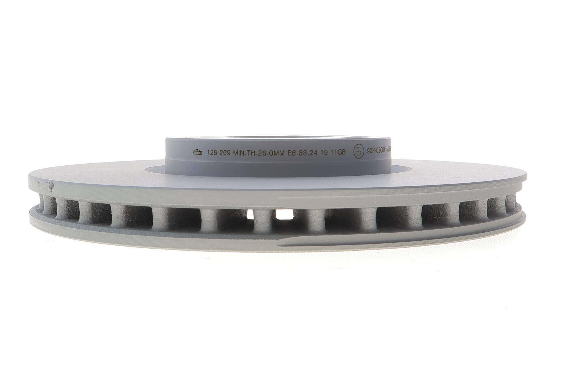 Диск гальмівний (передній) Citroen Picasso II/ Peugeot 308/5008 13-/Opel Combo 18- (304x28) (вентил.)