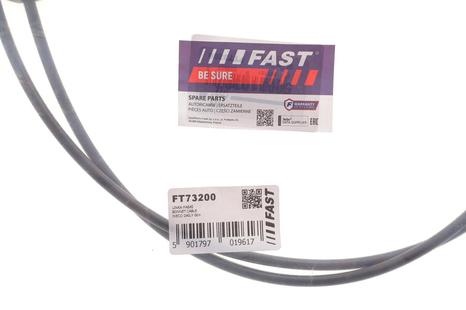 Трос капота Iveco Daily 99-