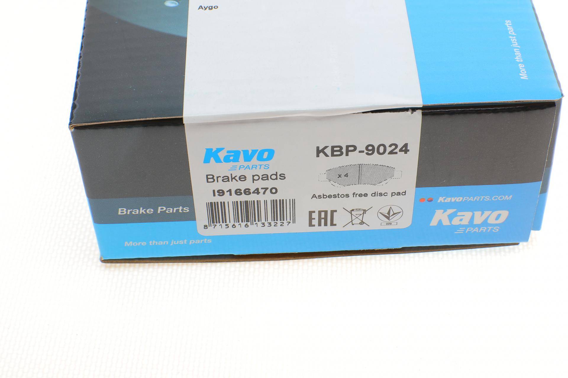 Колодки гальмівні (передні) Citroen С1/Peugeot 107/Toyota Aygo 05-