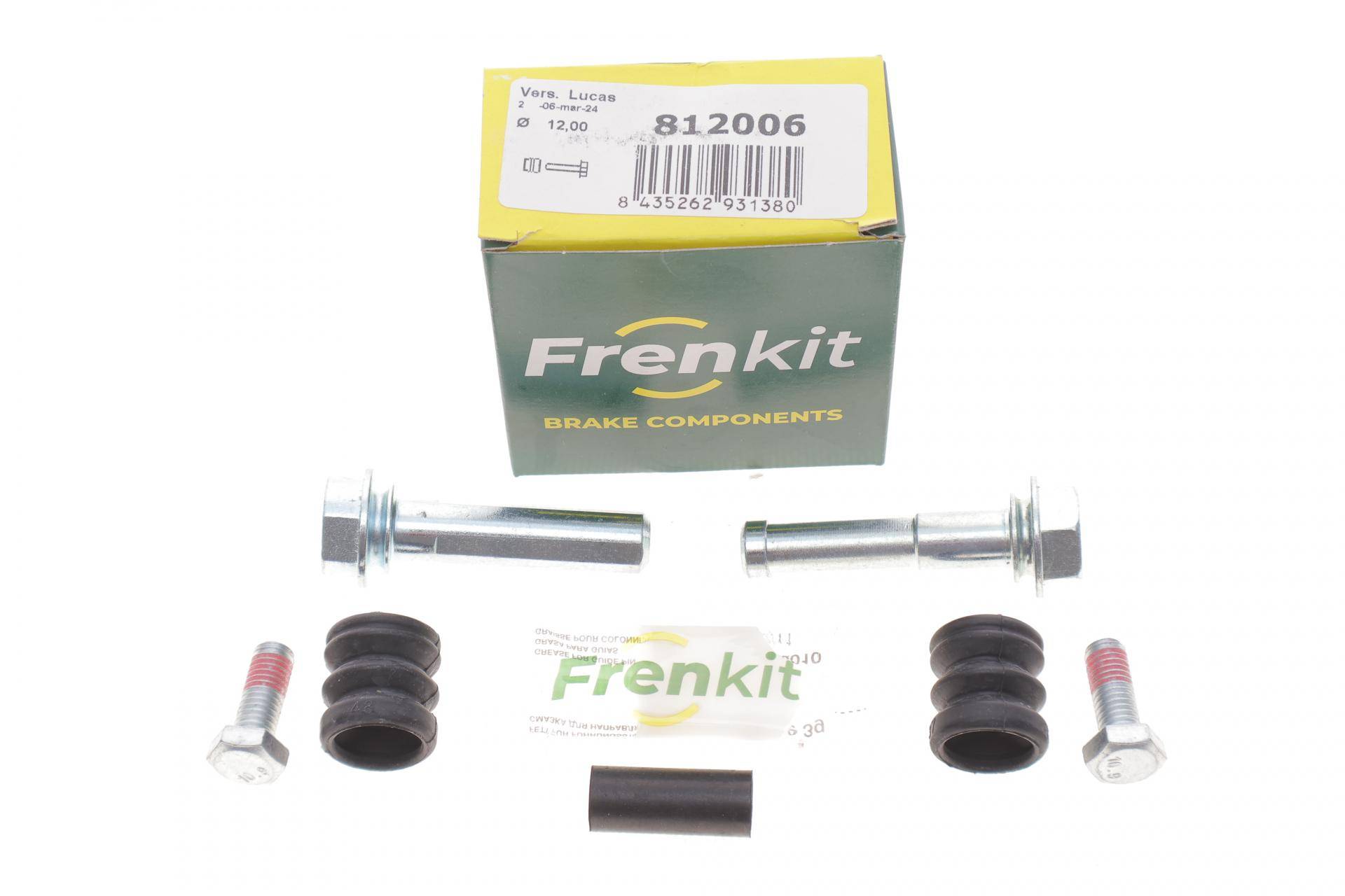 Направляюча супорта (переднього/к-кт) Dacia Logan 04-/Renault Espace 1.6-2.2 84- (Лукас)