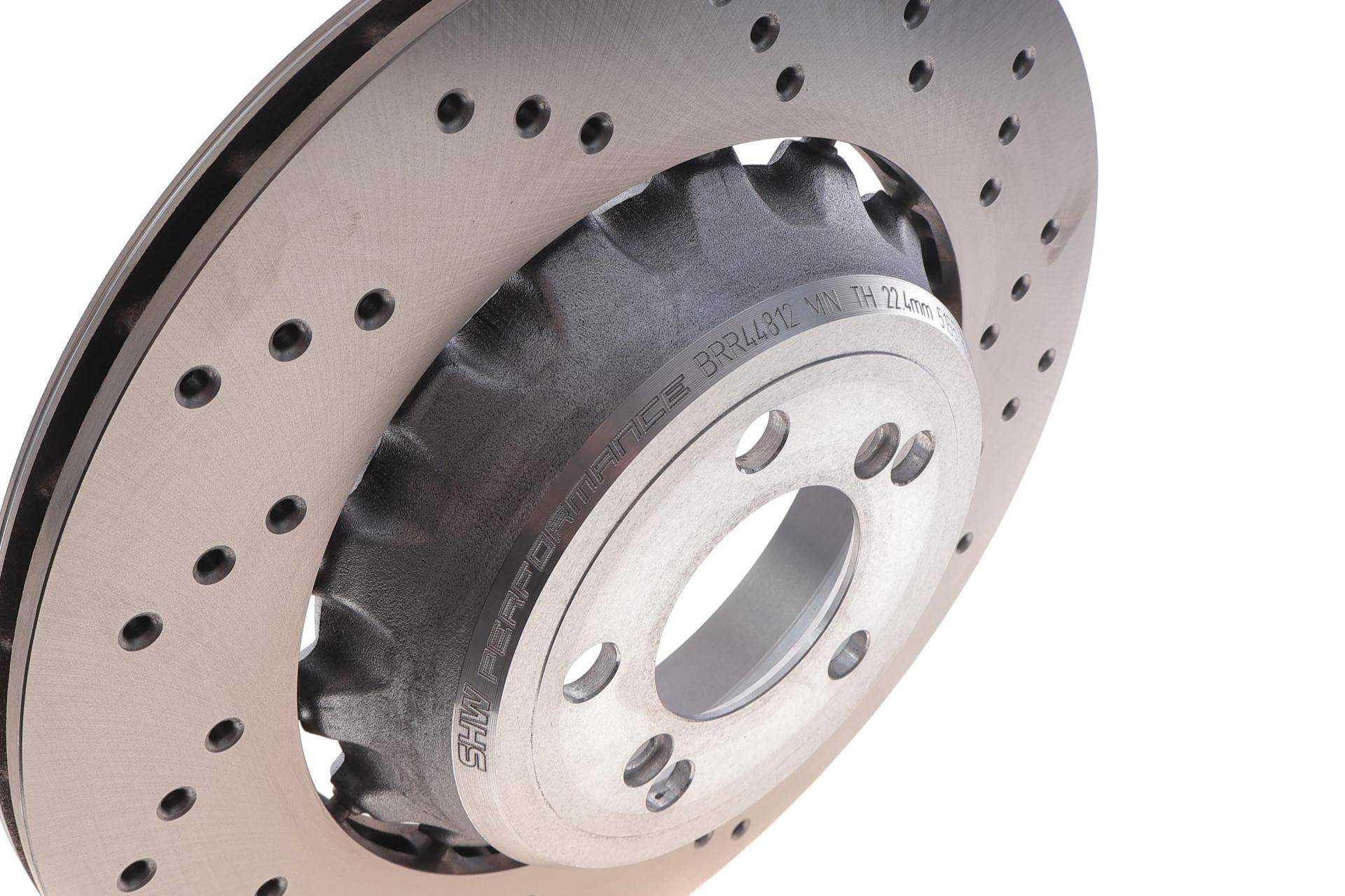 Диск гальмівний (задній) BMW M3 (F30/F80)/M4 (F82/F83) 14-20 (370x24) (R) (з покрит.) (вентил.) (з отворами)