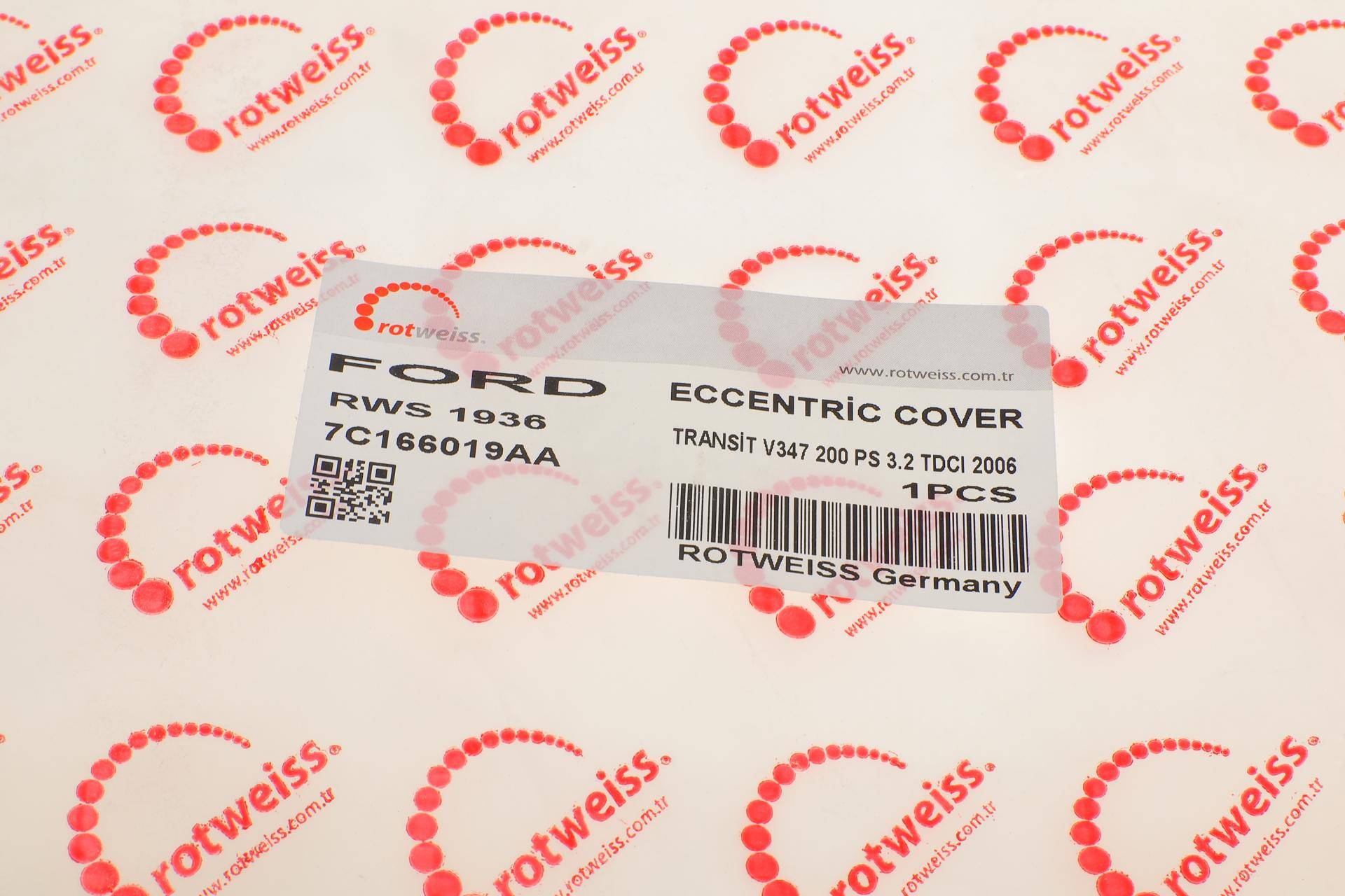 Кришка двигуна (передня) Ford Transit V347 3.2 TDCi 06- RWD