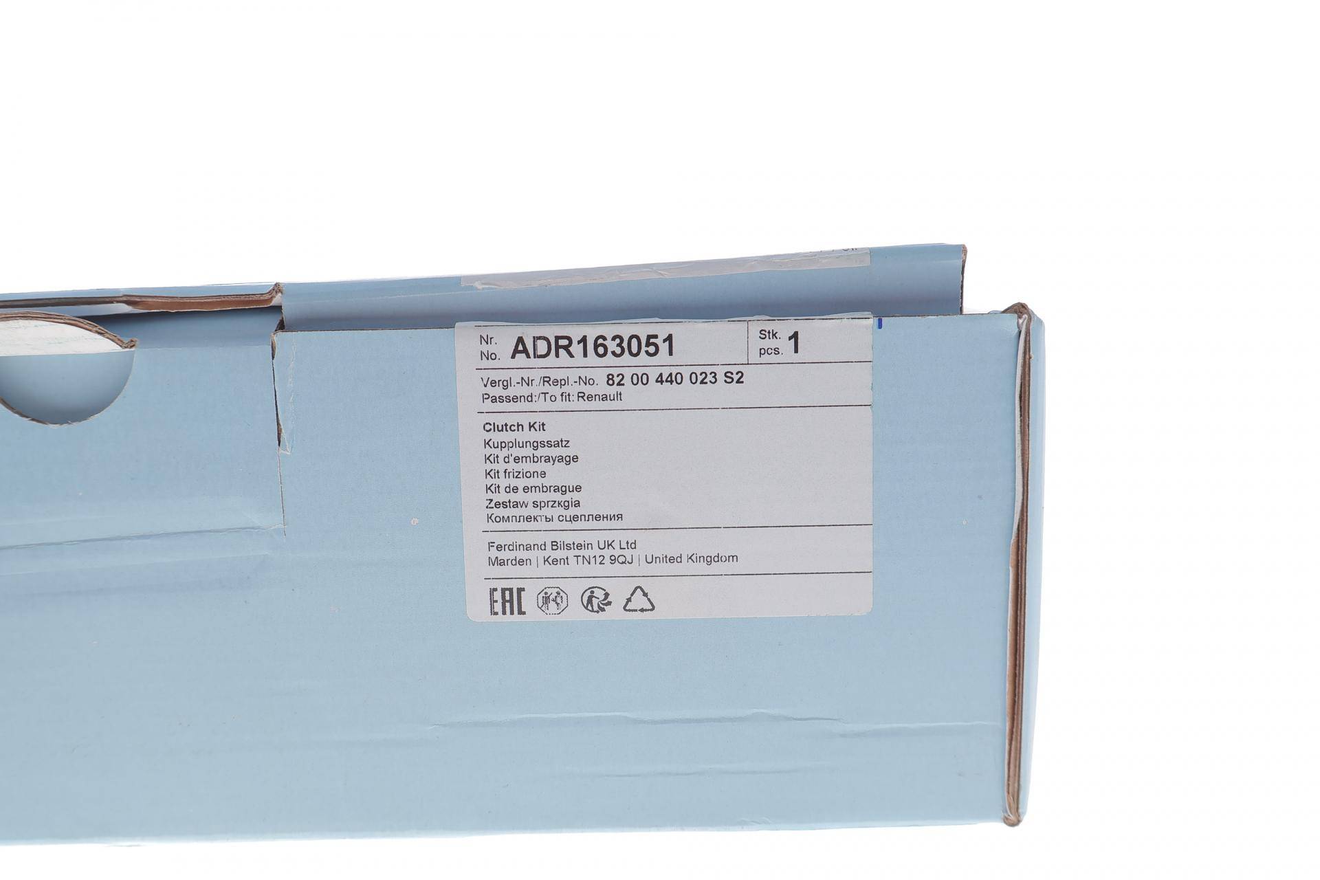 Комплект зчеплення Renault Master II/Trafic II 1.9 dCi 01-, 59/60/74kw, F9Q 760/762/772/774