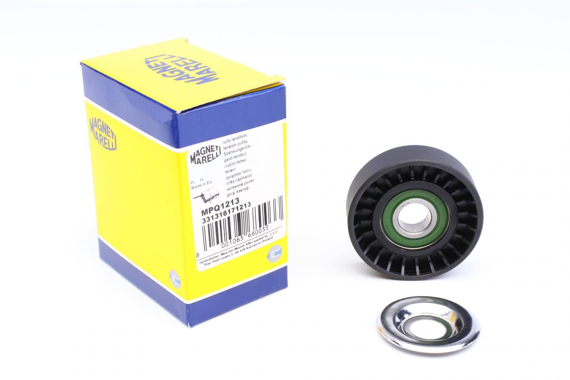 Ролик генератора Volvo C30//S40/V50/Ford Focus II 04-12 (натяжний) (20,5x17) (MPQ1213)