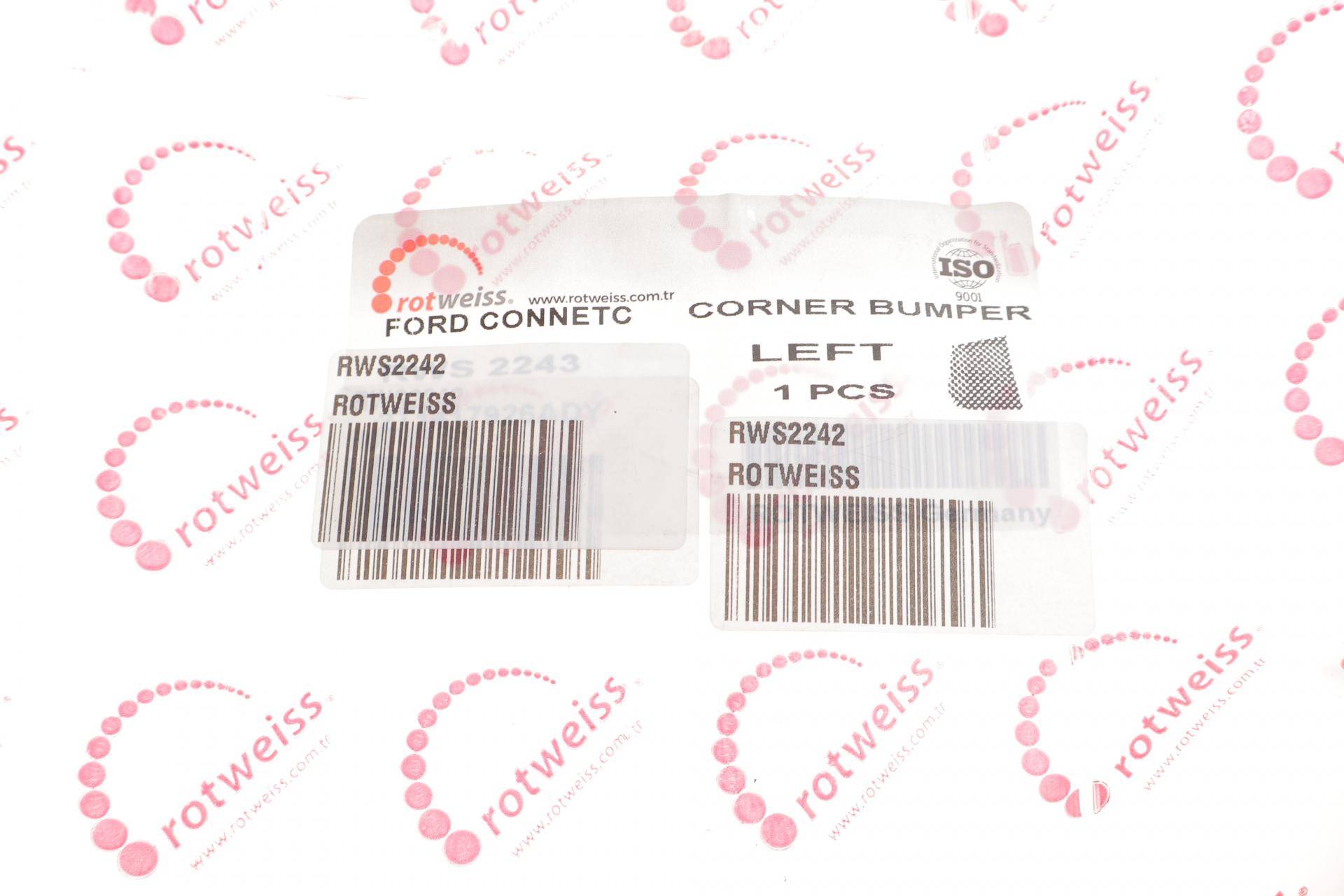 Кут бампера (заднього) Ford Connect 02- (L)