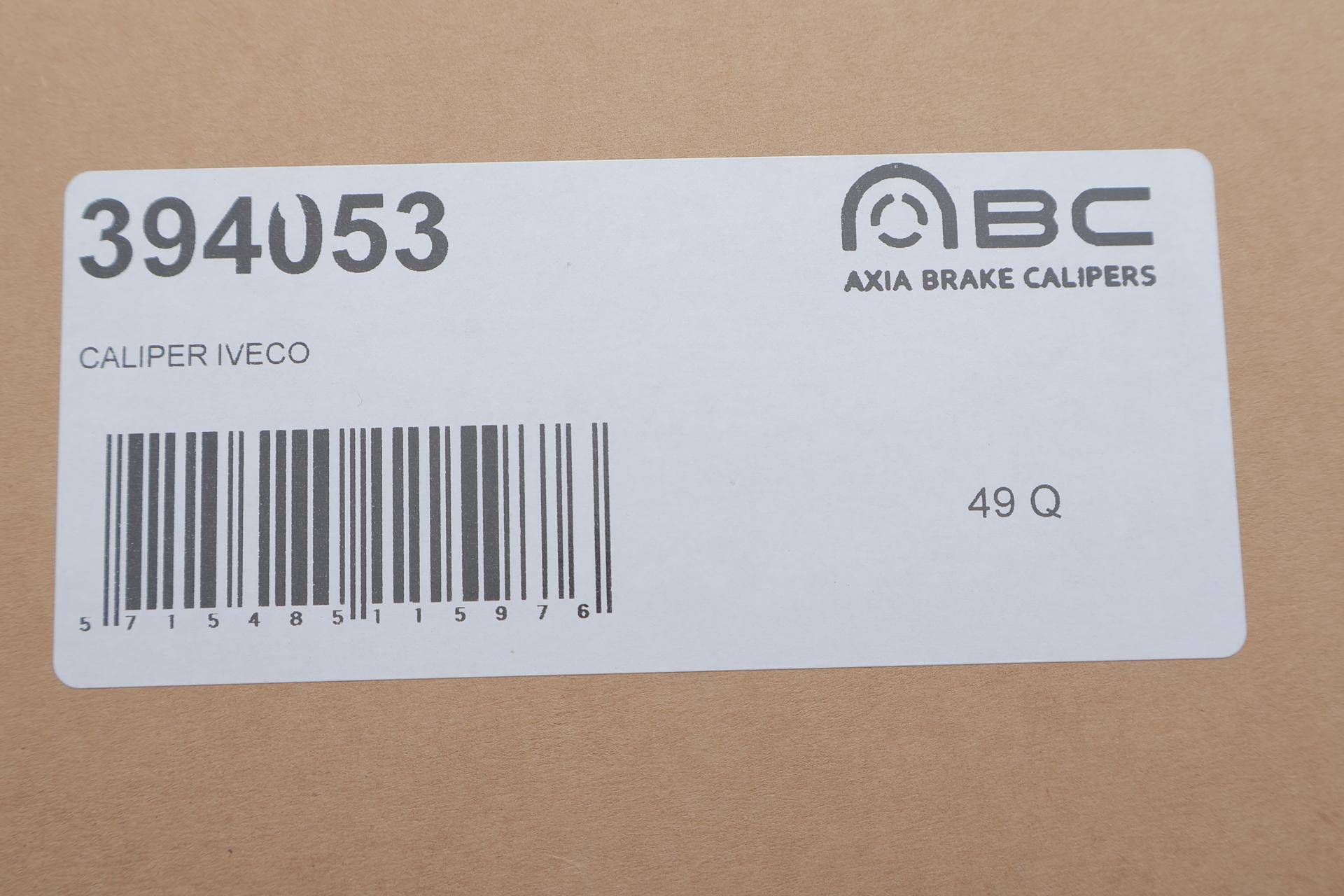 Супорт гальмівний (передній) (R) Iveco Daily 06- (d=60mm) (Brembo)