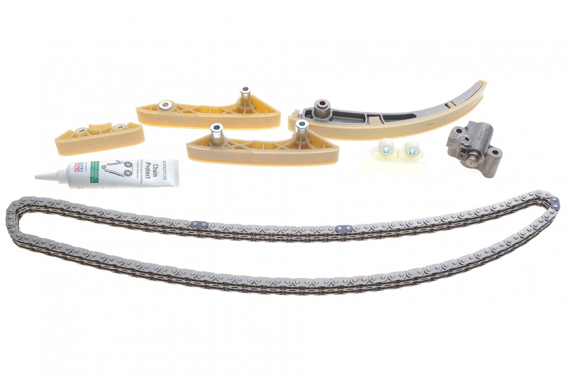 Комплект ланцюга ГРМ Ford Mondeo III 2.0 TDCi/Transit 2.4 DI 00-06 (ланцюг, башмак, натяжник)