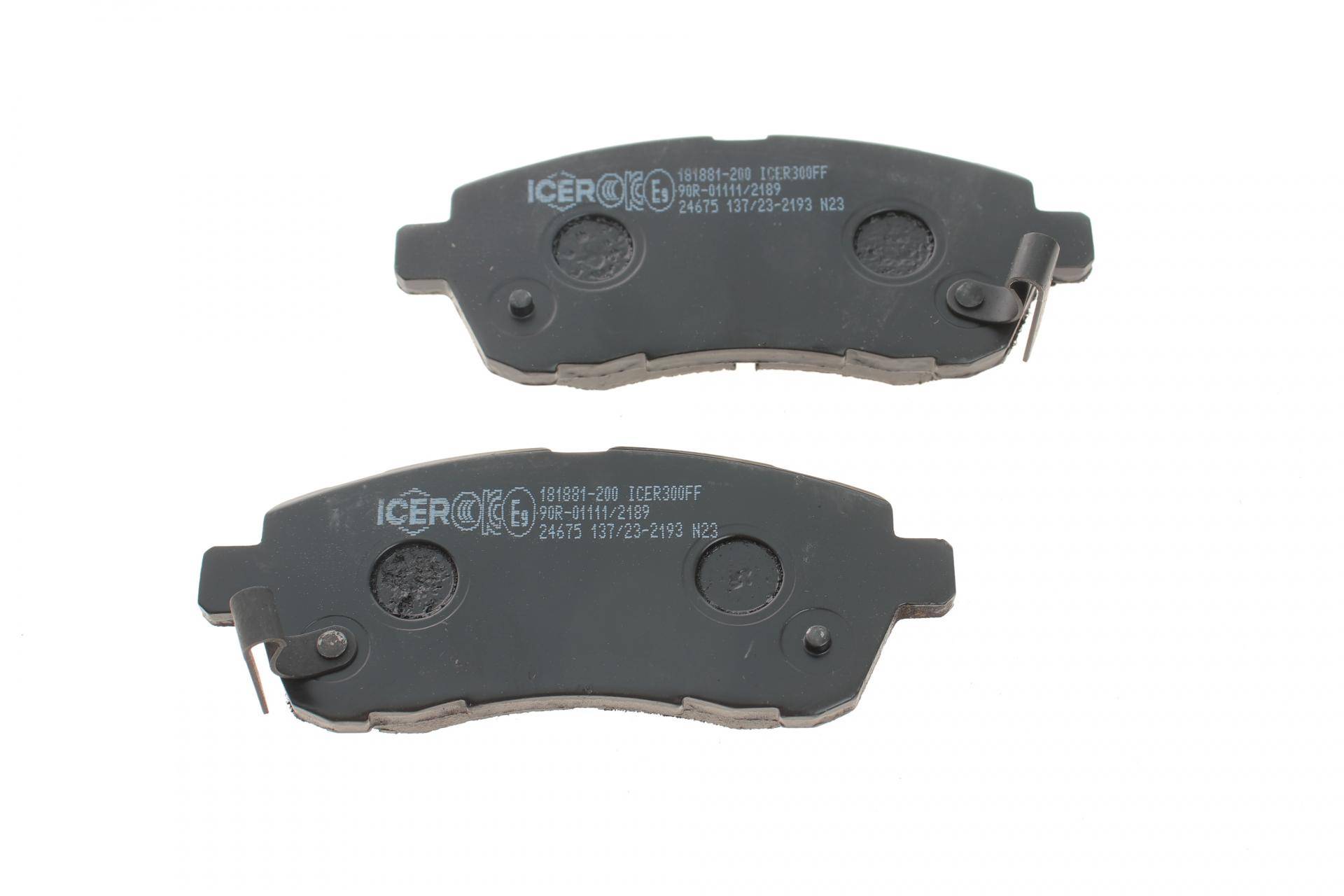 Колодки гальмівні (передні) Mazda 2 III 07-15/Subaru Justy 07-/Suzuki Swift 10-