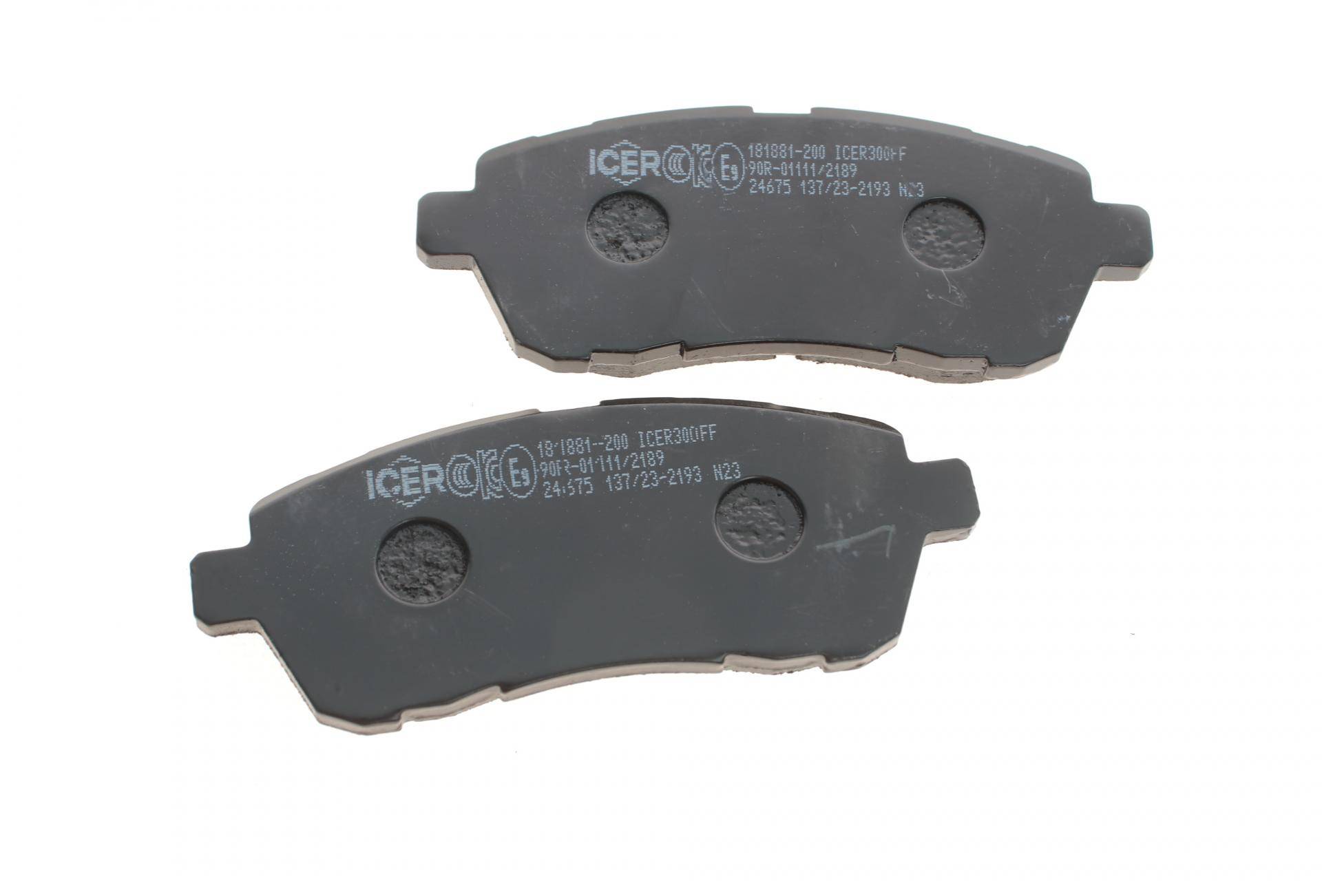 Колодки гальмівні (передні) Mazda 2 III 07-15/Subaru Justy 07-/Suzuki Swift 10-